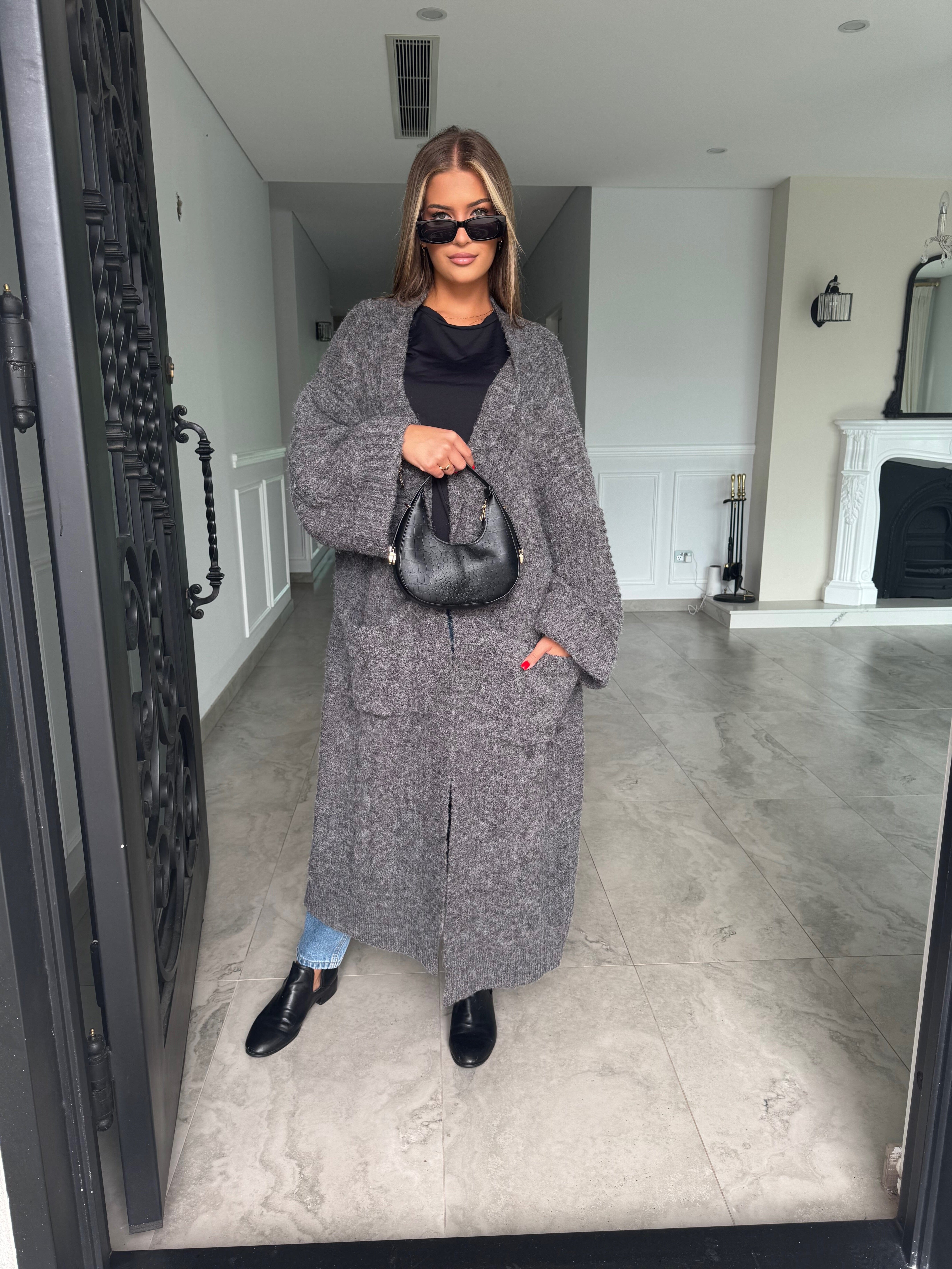 Chunky Maxi Cardigan