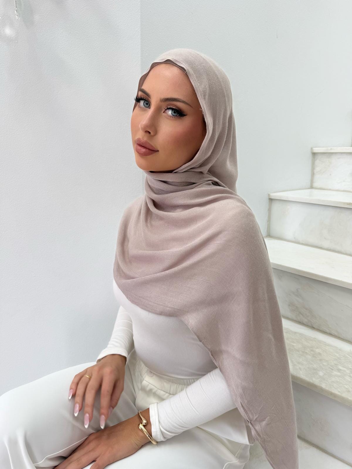 Camel Hijab Set