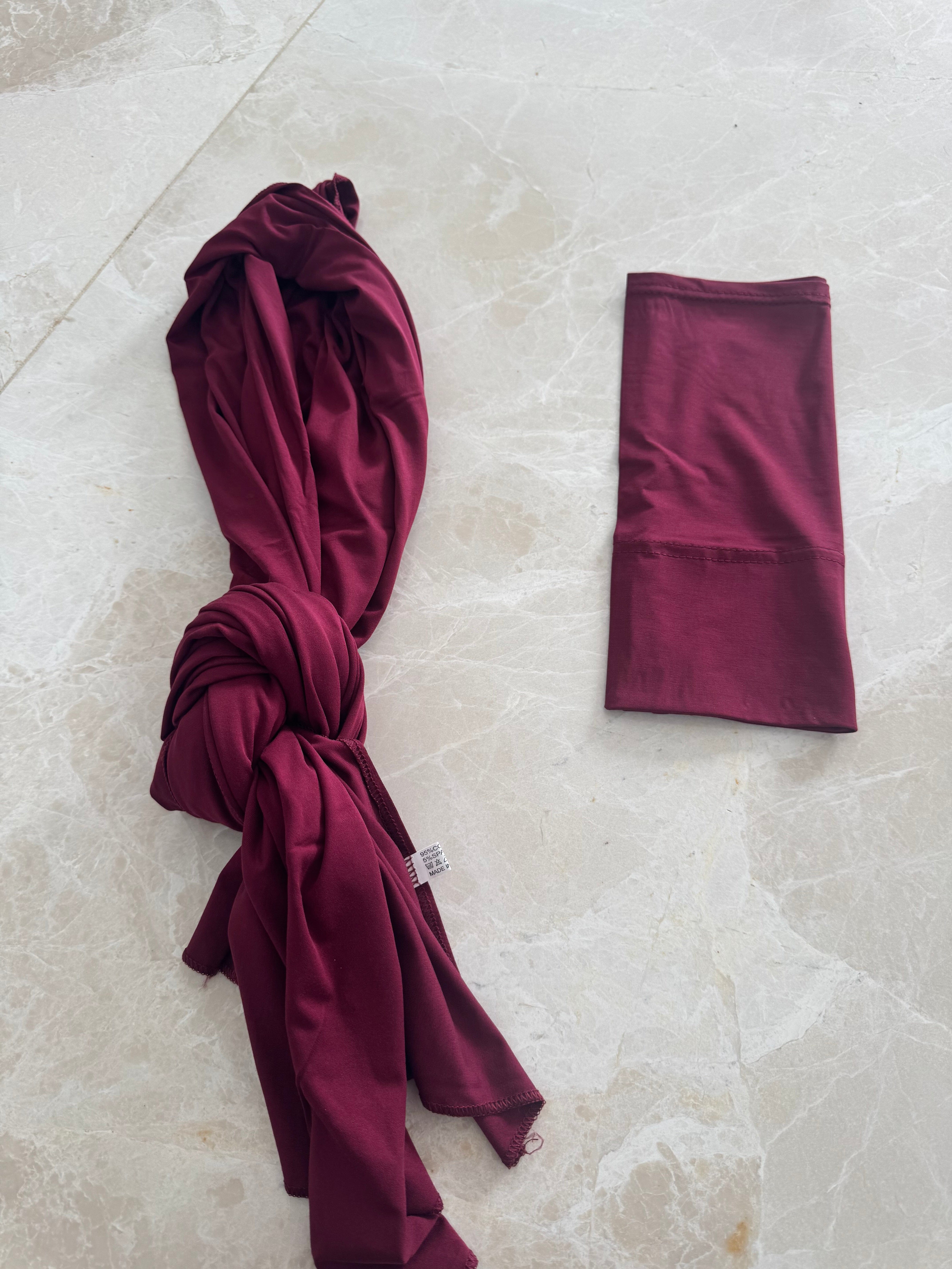Plum Liquid Jeresy Set