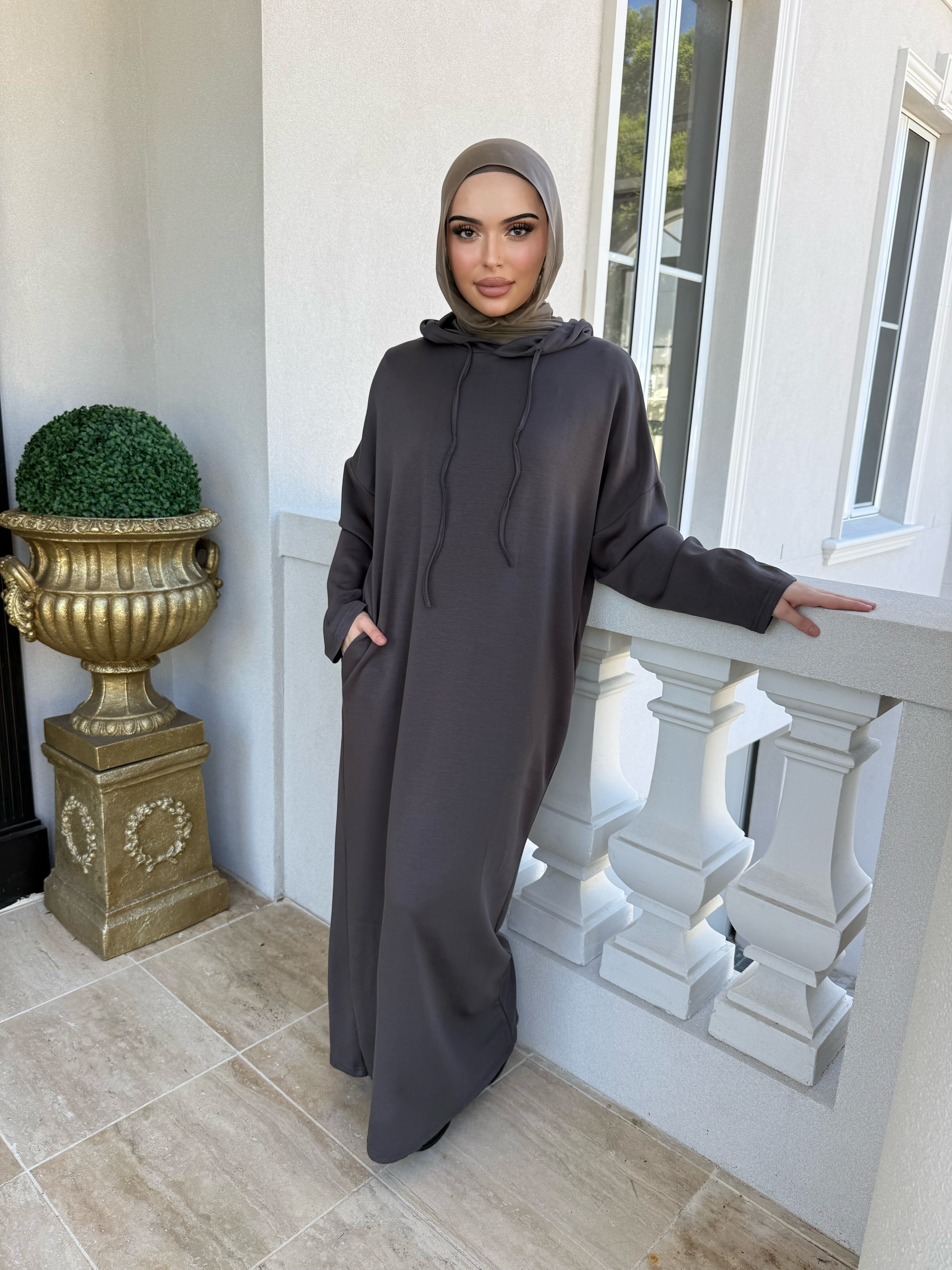 Hoodi Soft Ponte Abaya