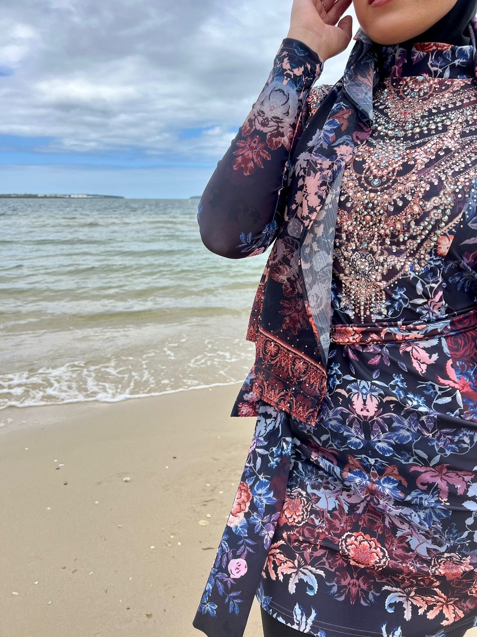Midnight Plum SWIM Sarong