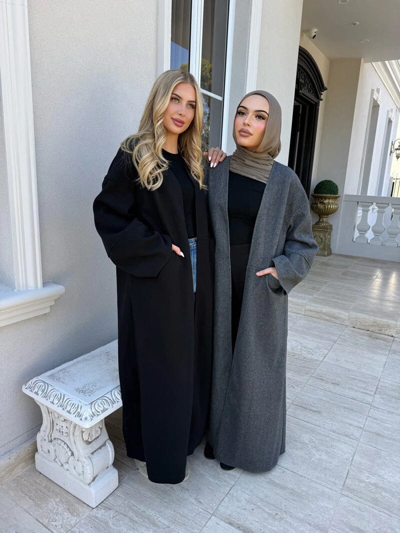 Mom Pocket Open Abaya