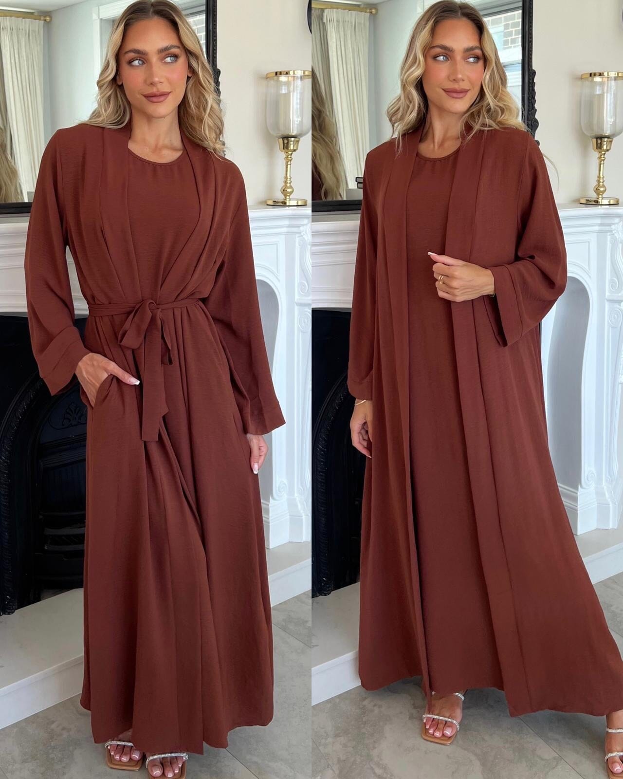 Roya Abaya Set