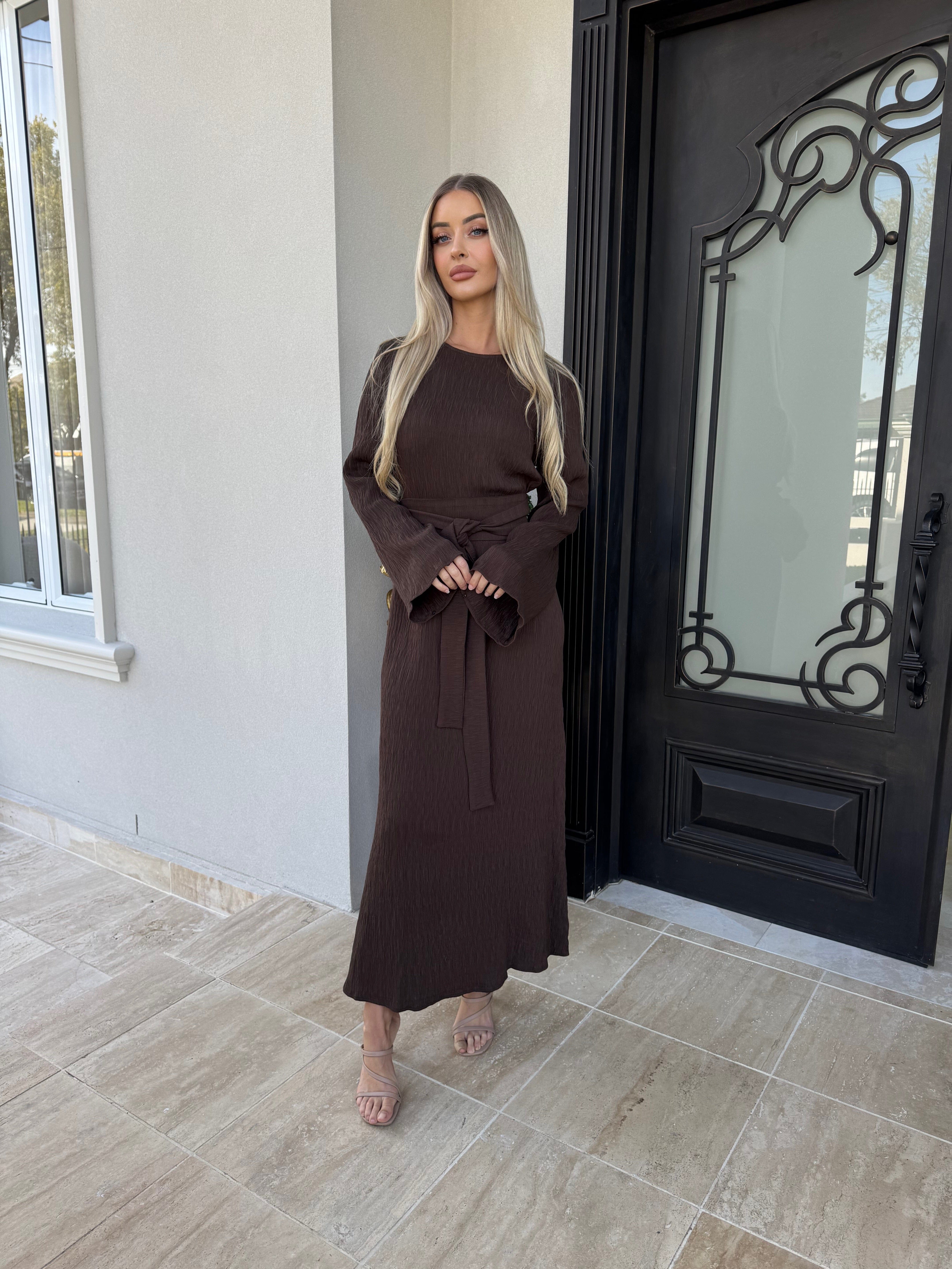 Crepe Maxi Length