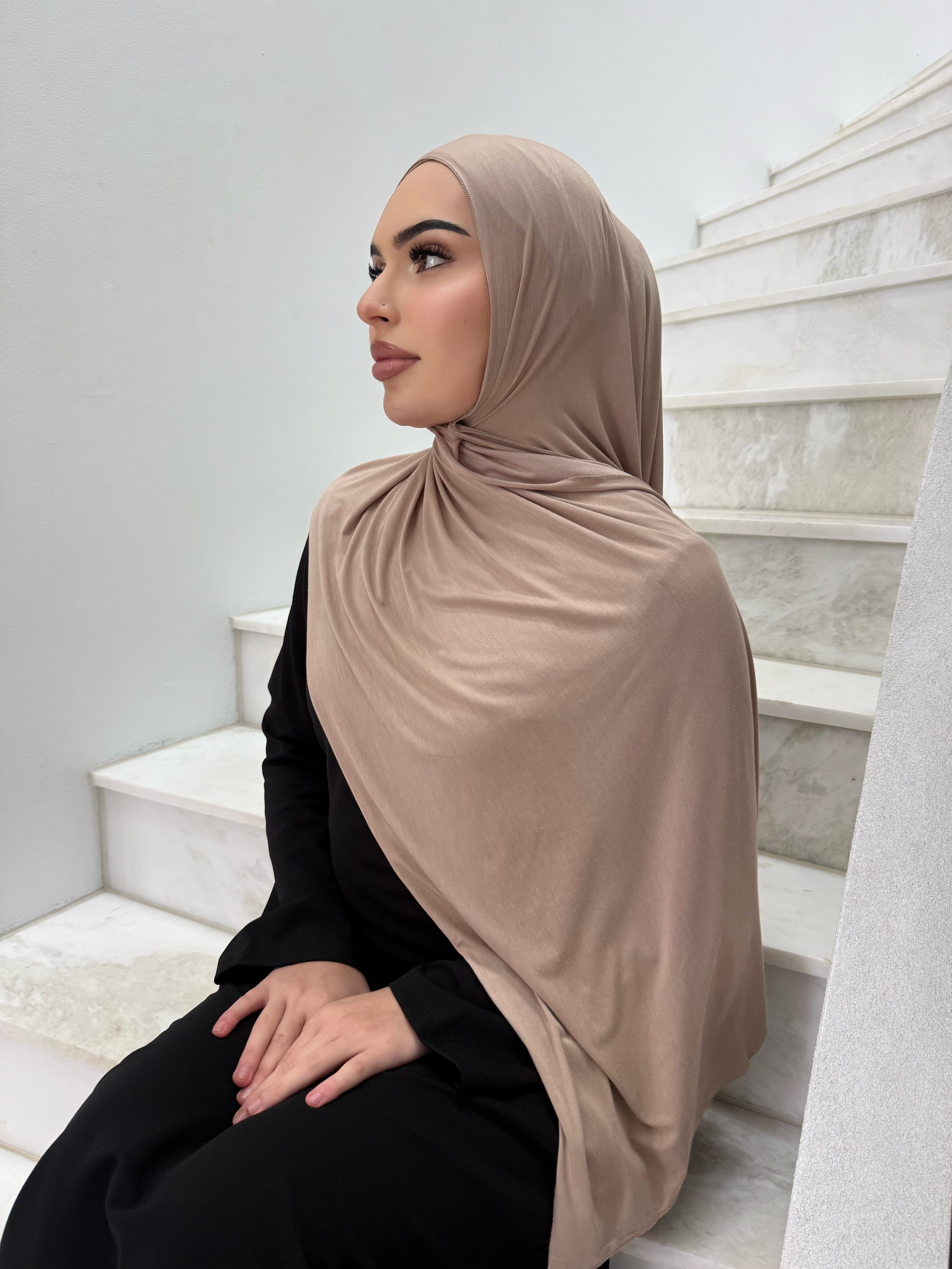 Macchiato Jersey Shawl