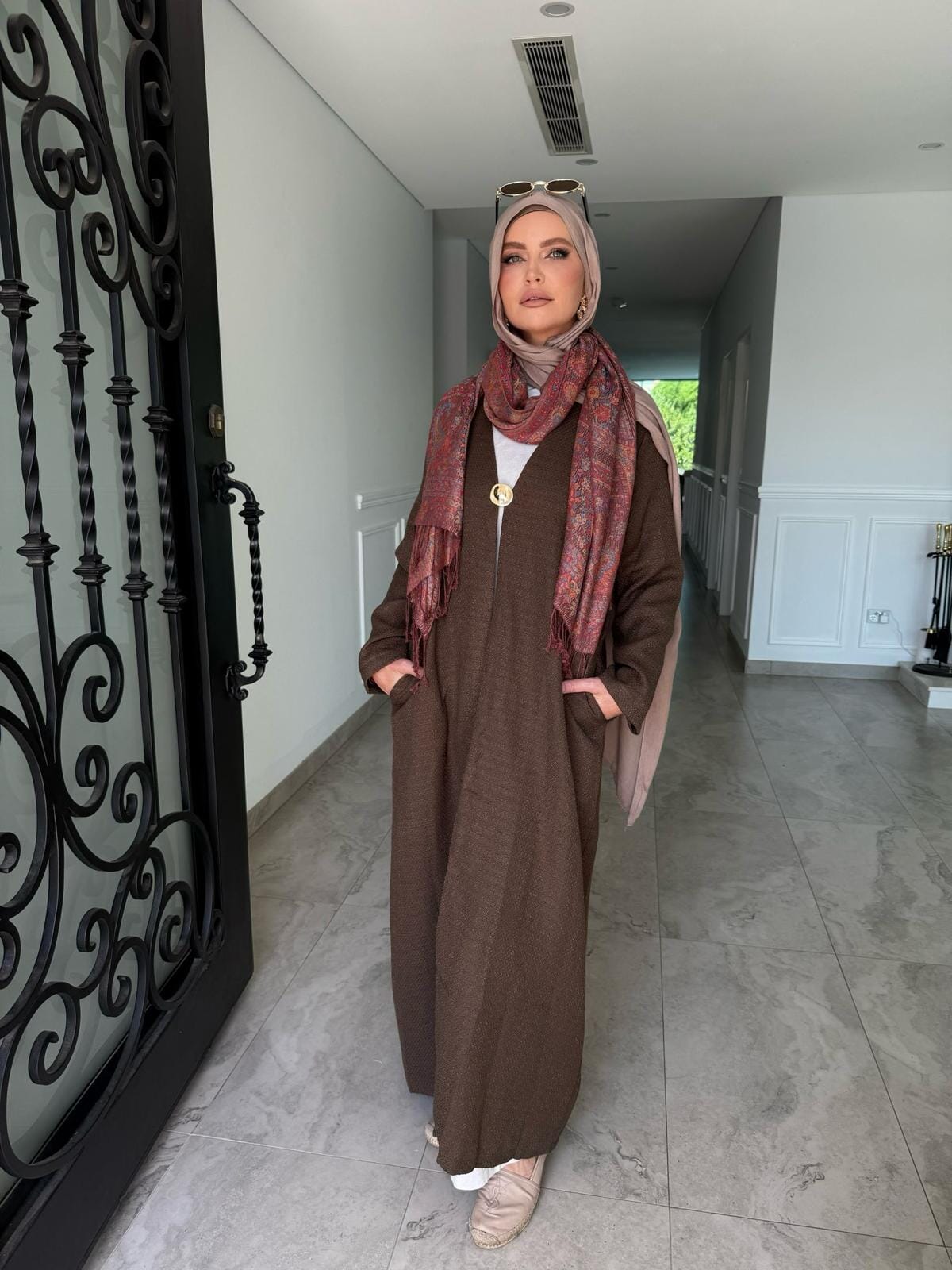 Al Sahara Tweed Abaya