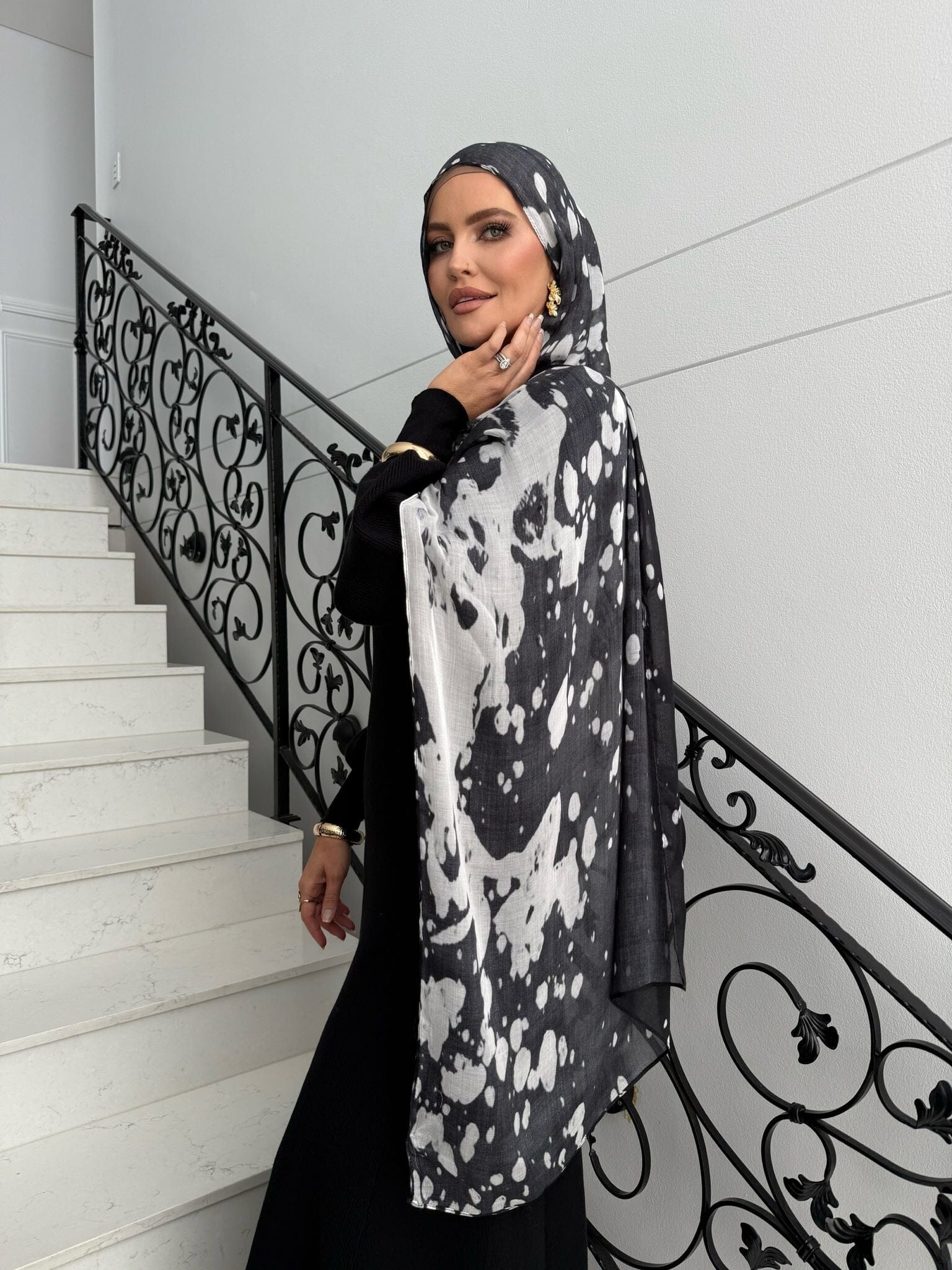 Splash shawl