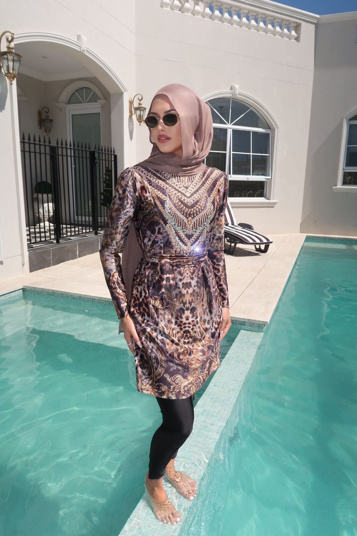 Warm Resort Twilight Tunic