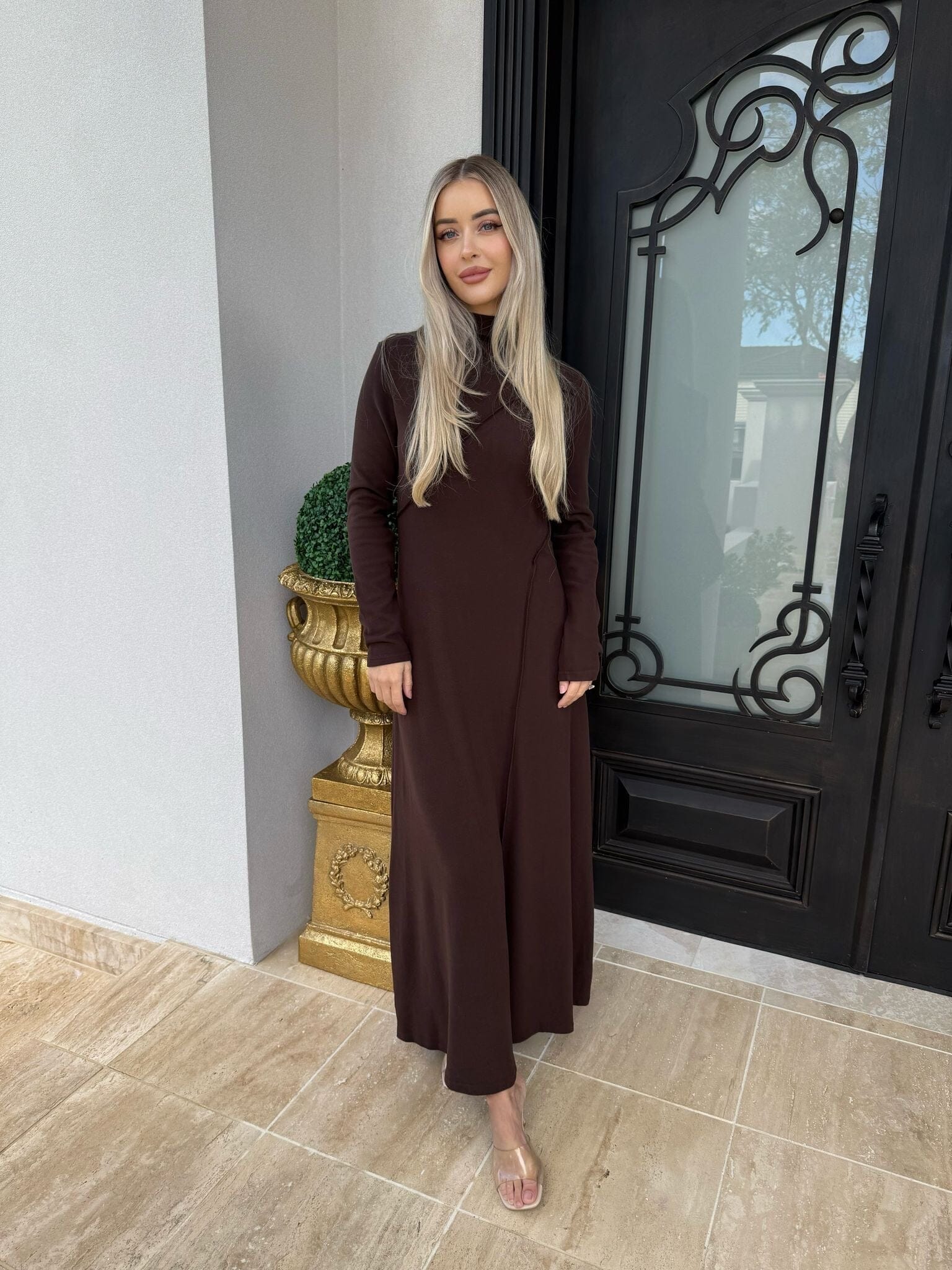 High Neck Gabby Dress