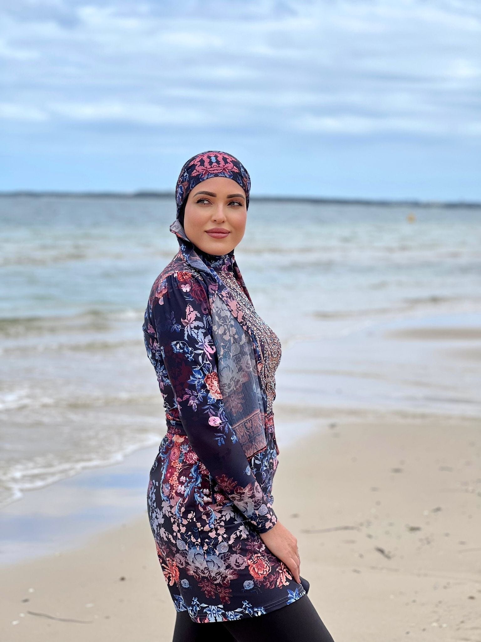 Midnight Plum SWIM Sarong