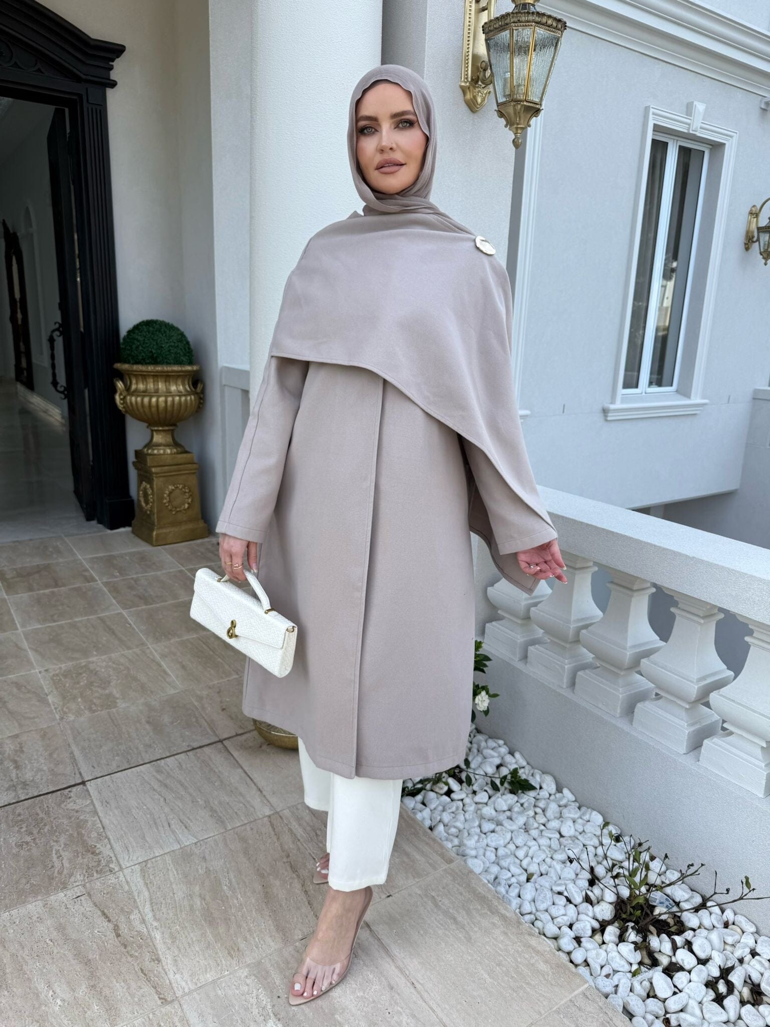 Siham Scarf Coat