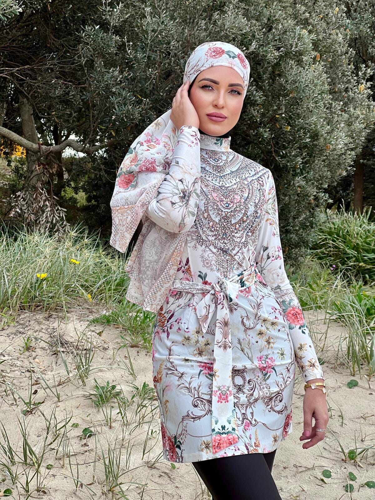 White Florence SWIM Tunic