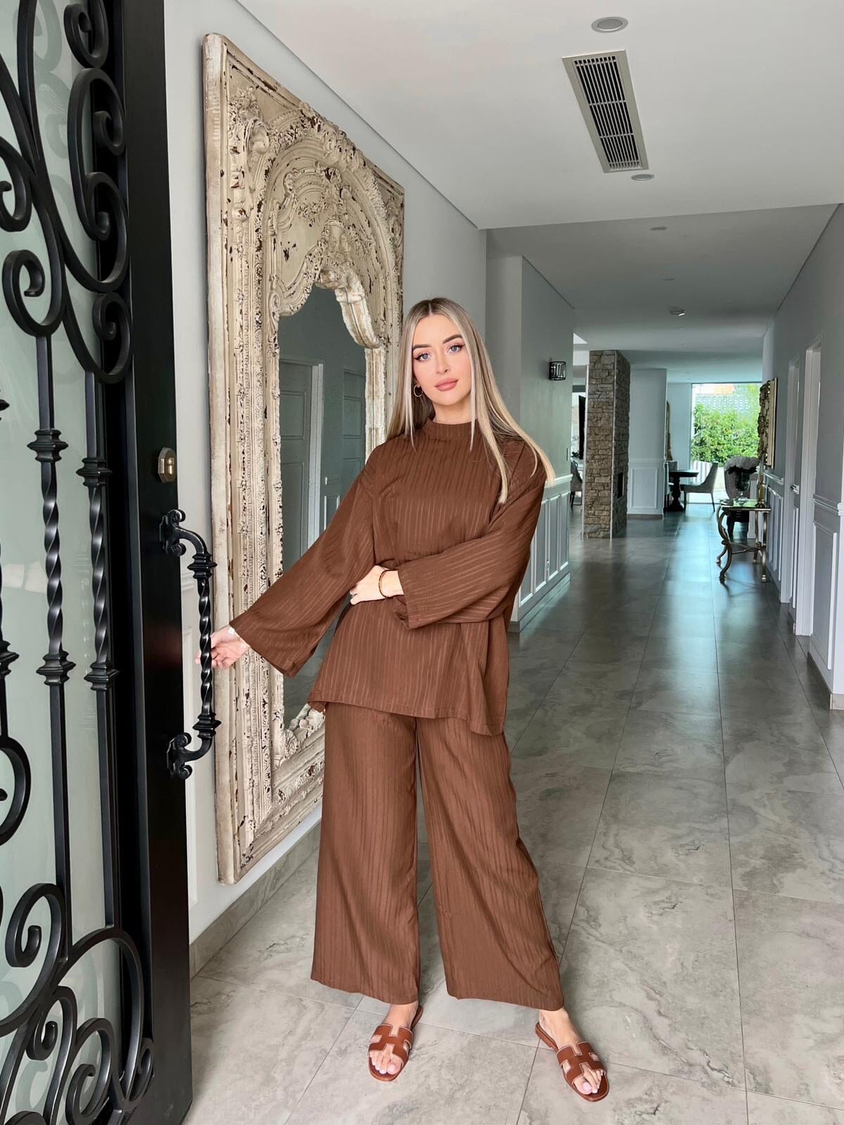 Textured Loose Fit Set