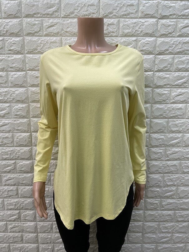 Midi Length Basic Cotton Top