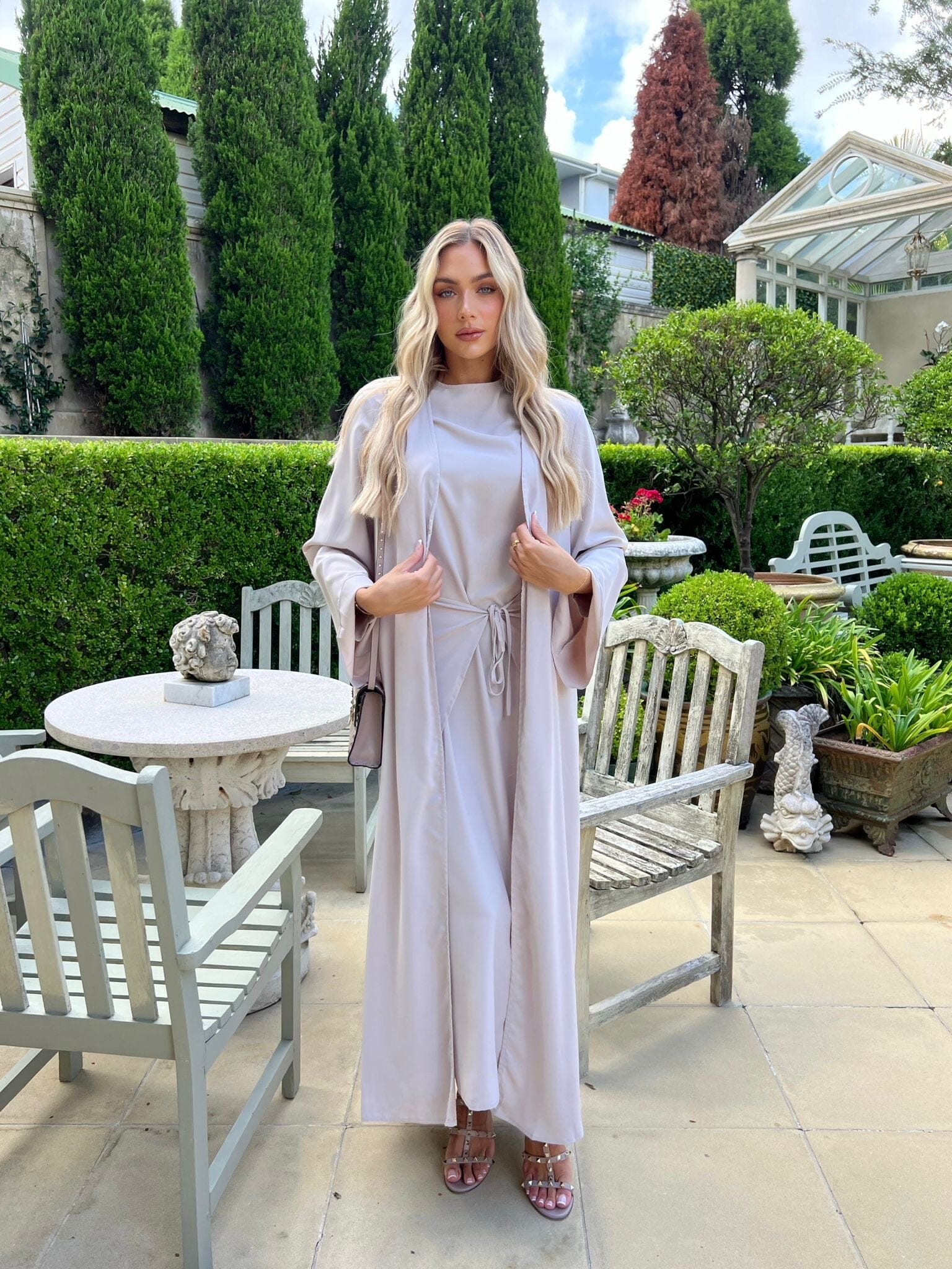 Amar 3 Piece Abaya Set