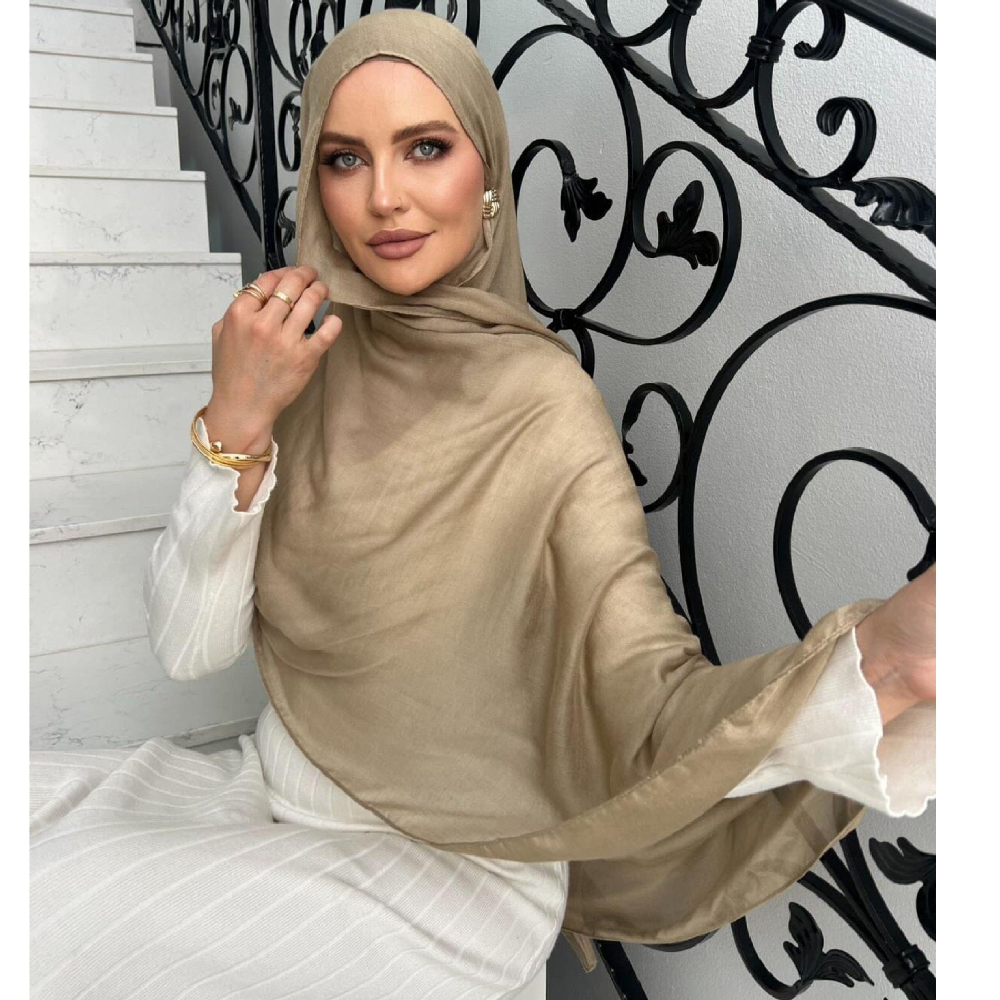 Latte Viscose Shawl