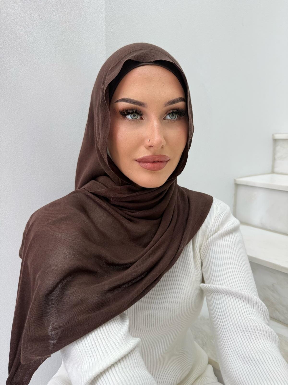 Chocolate Hijab Set