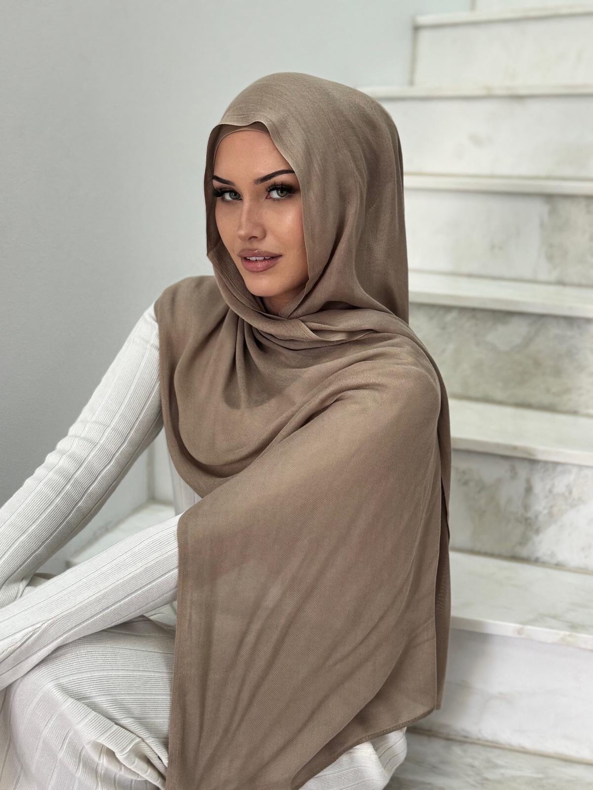 Nude Hijab Set