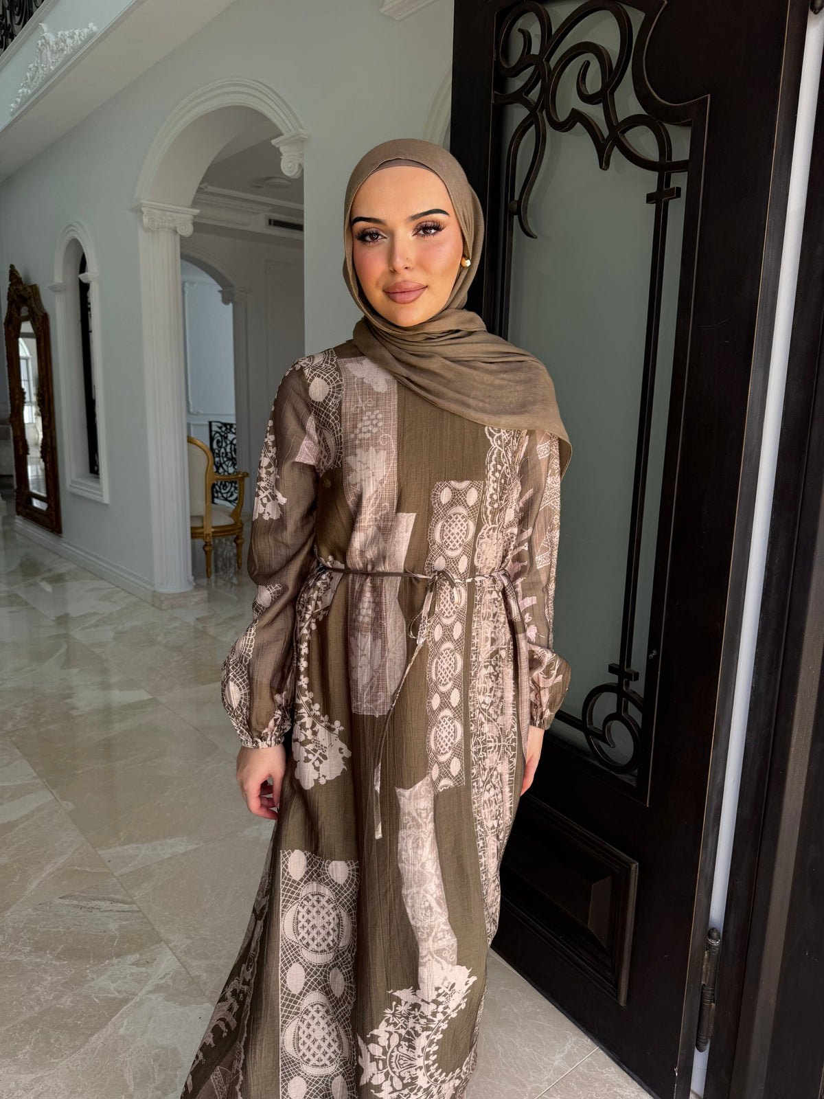 Faun Khaki Dress