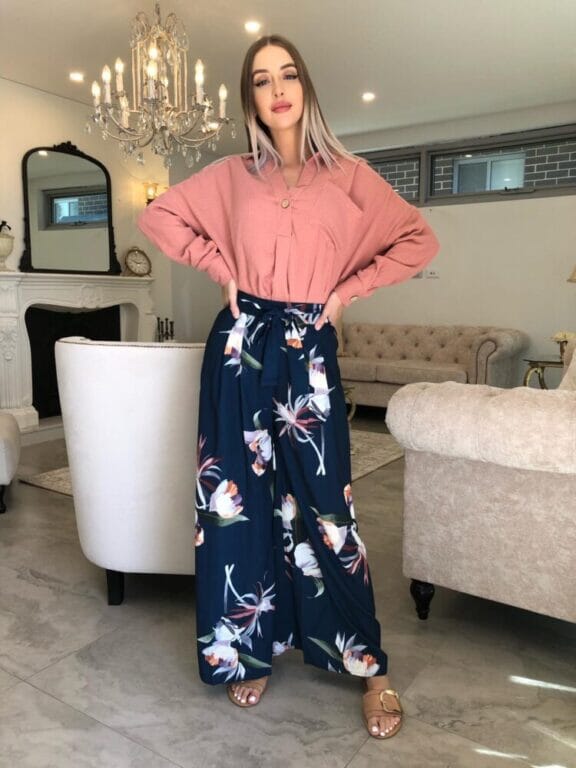 Roxana Wide Leg Pants