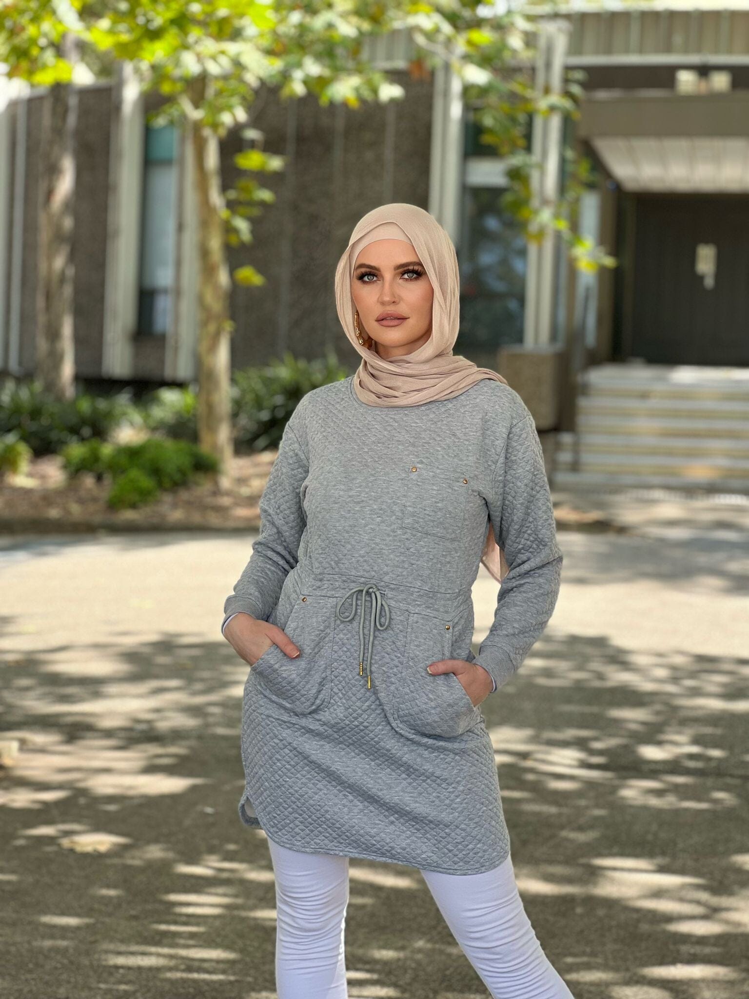 Sporty Draw String Tunic