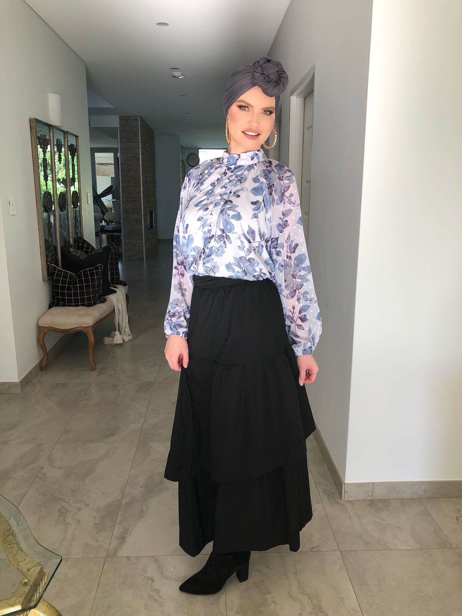 Tiered Skirt
