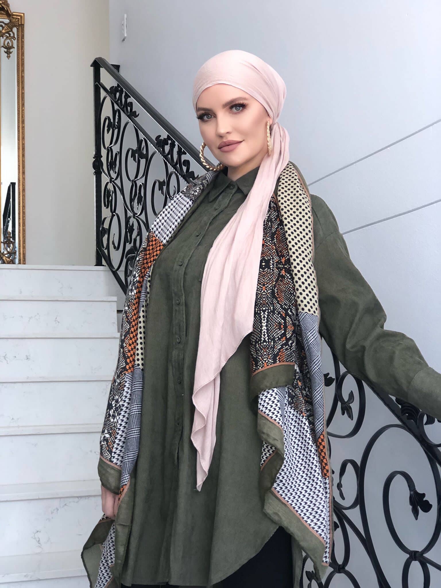 Khaki Lee Shawl