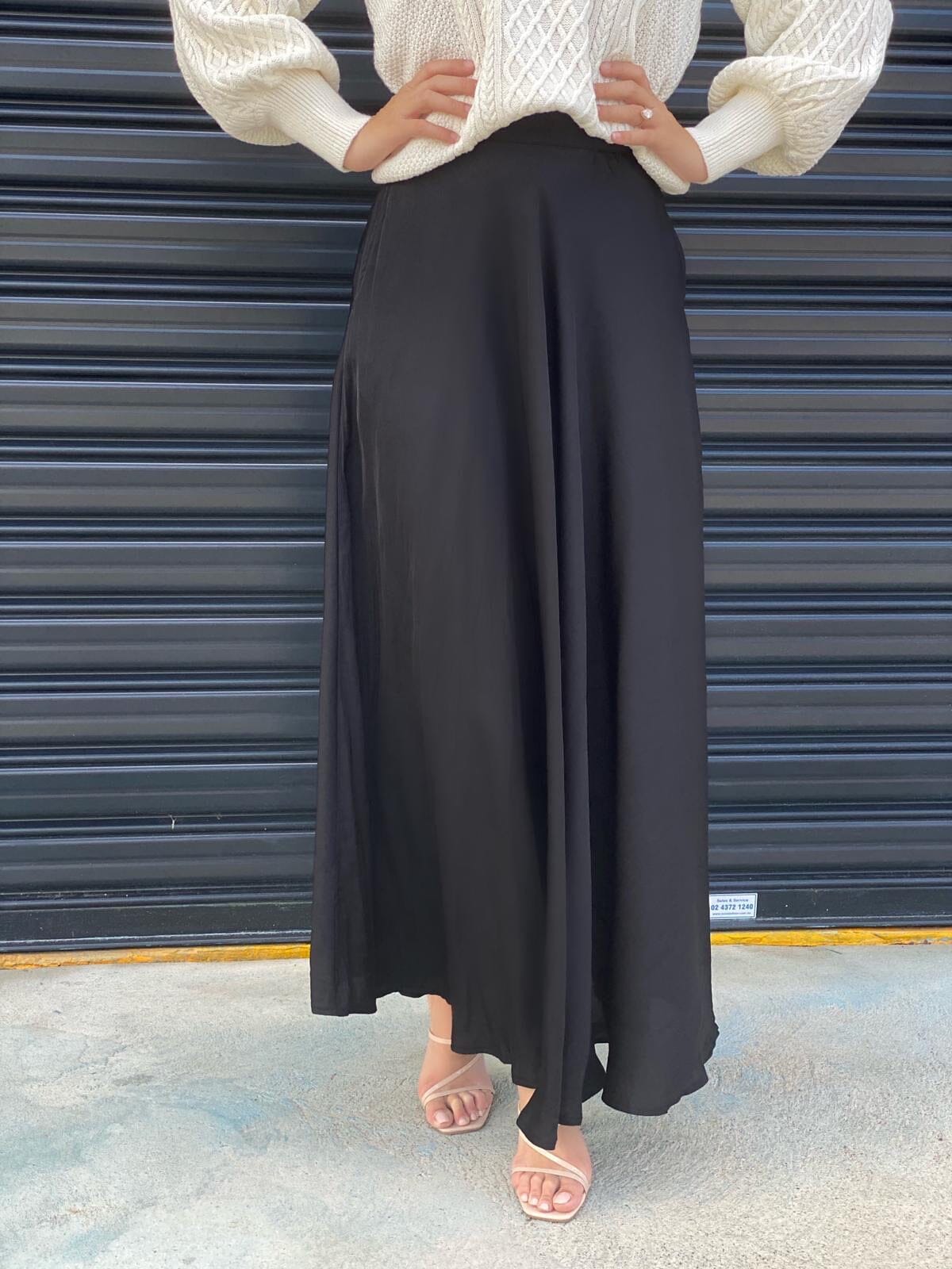 Celini Satin Skirt