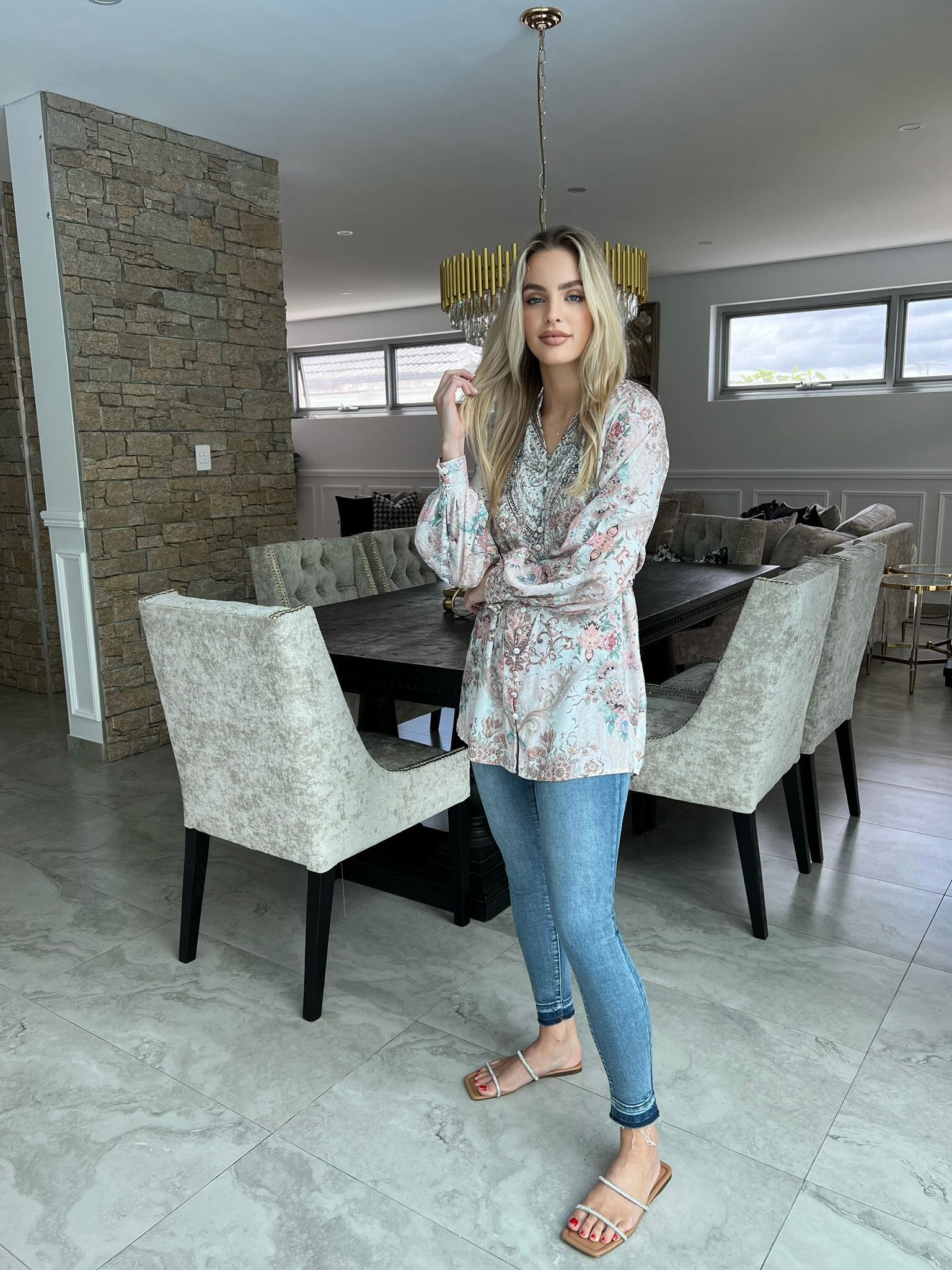 Pastella Beaded Tunic