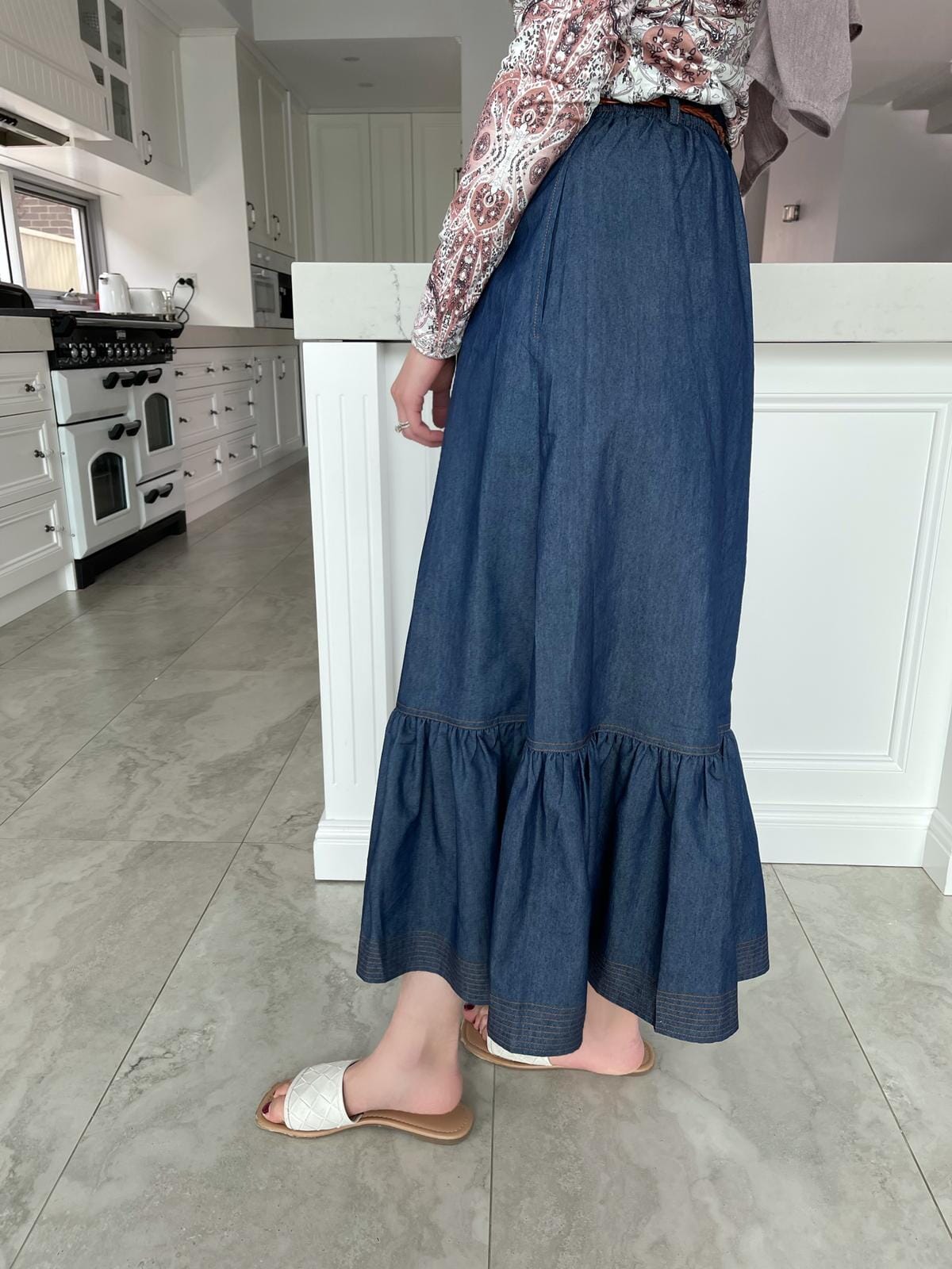 Angelica Denim Skirt