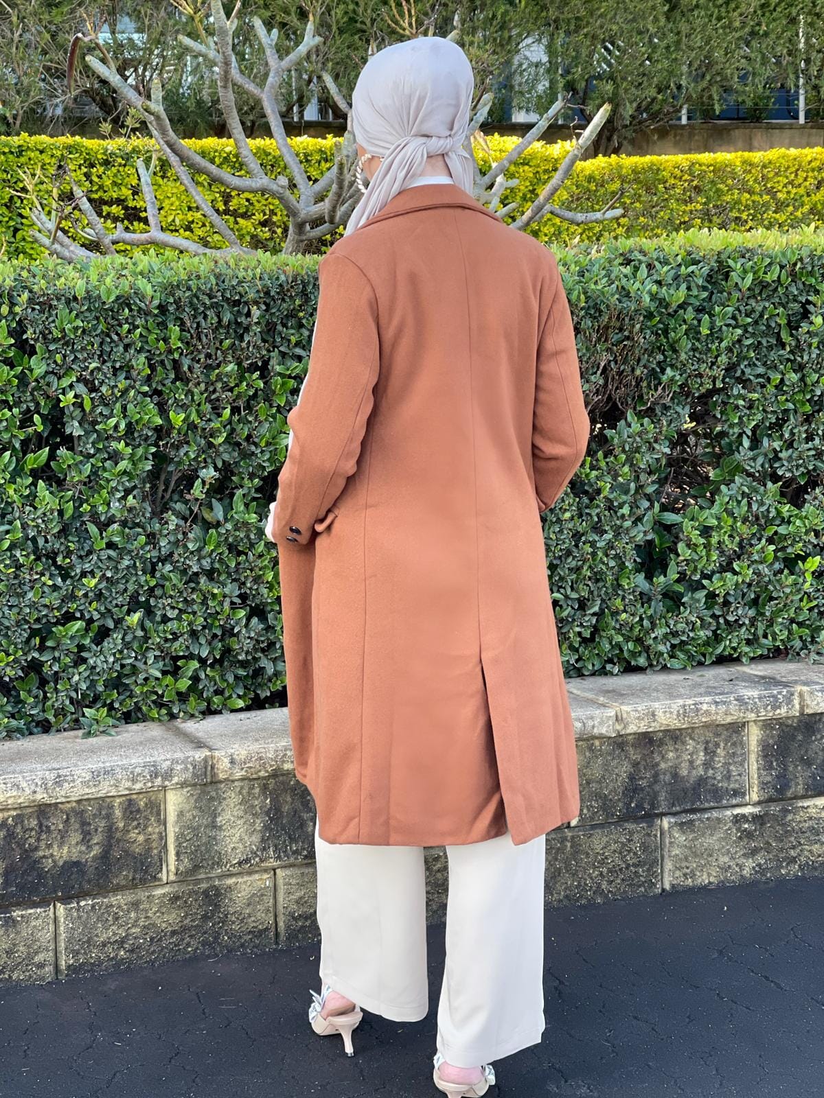Tan Maxi Coat