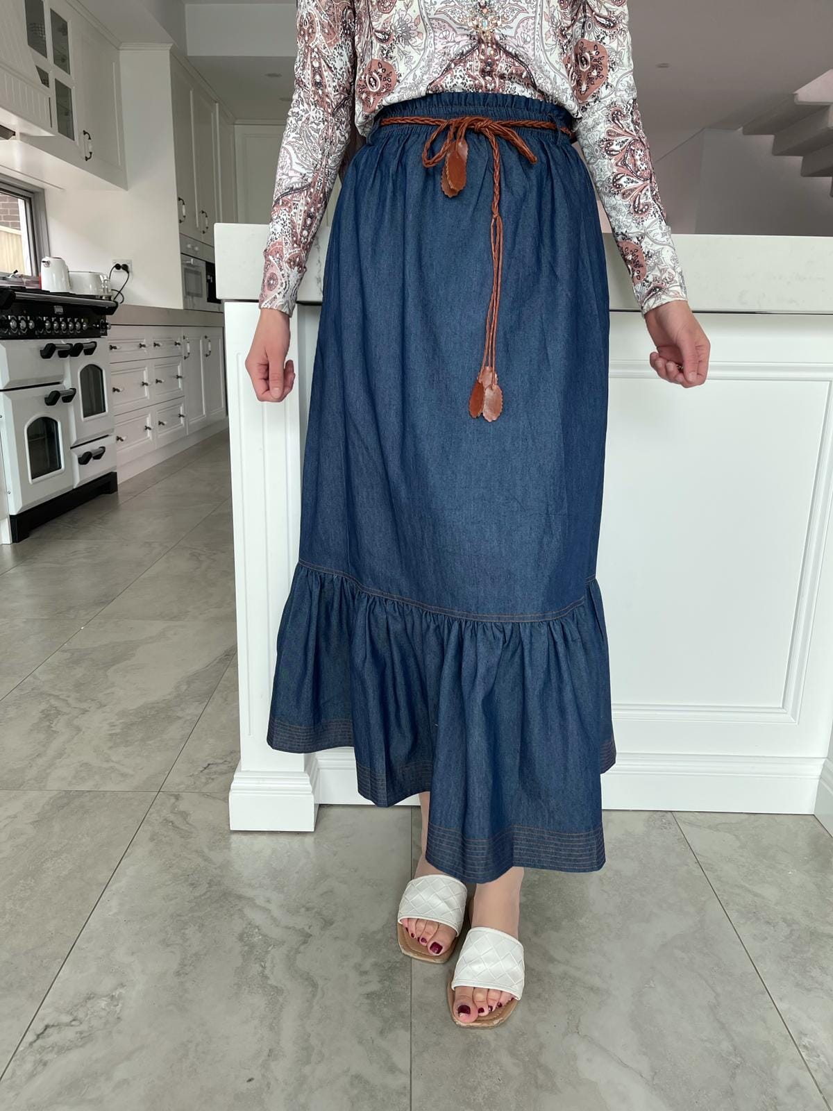 Angelica Denim Skirt