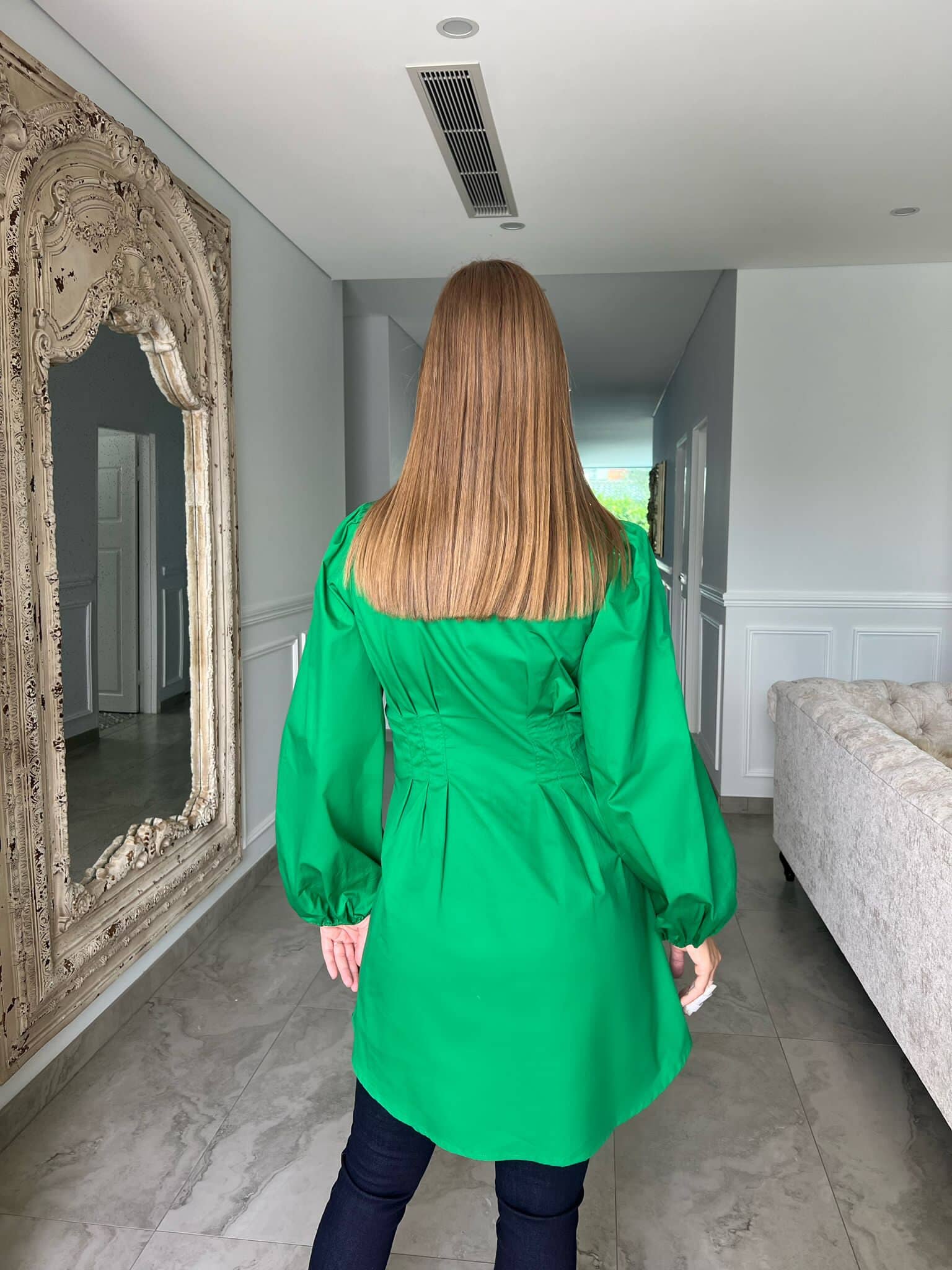 Green Cotton Shirt