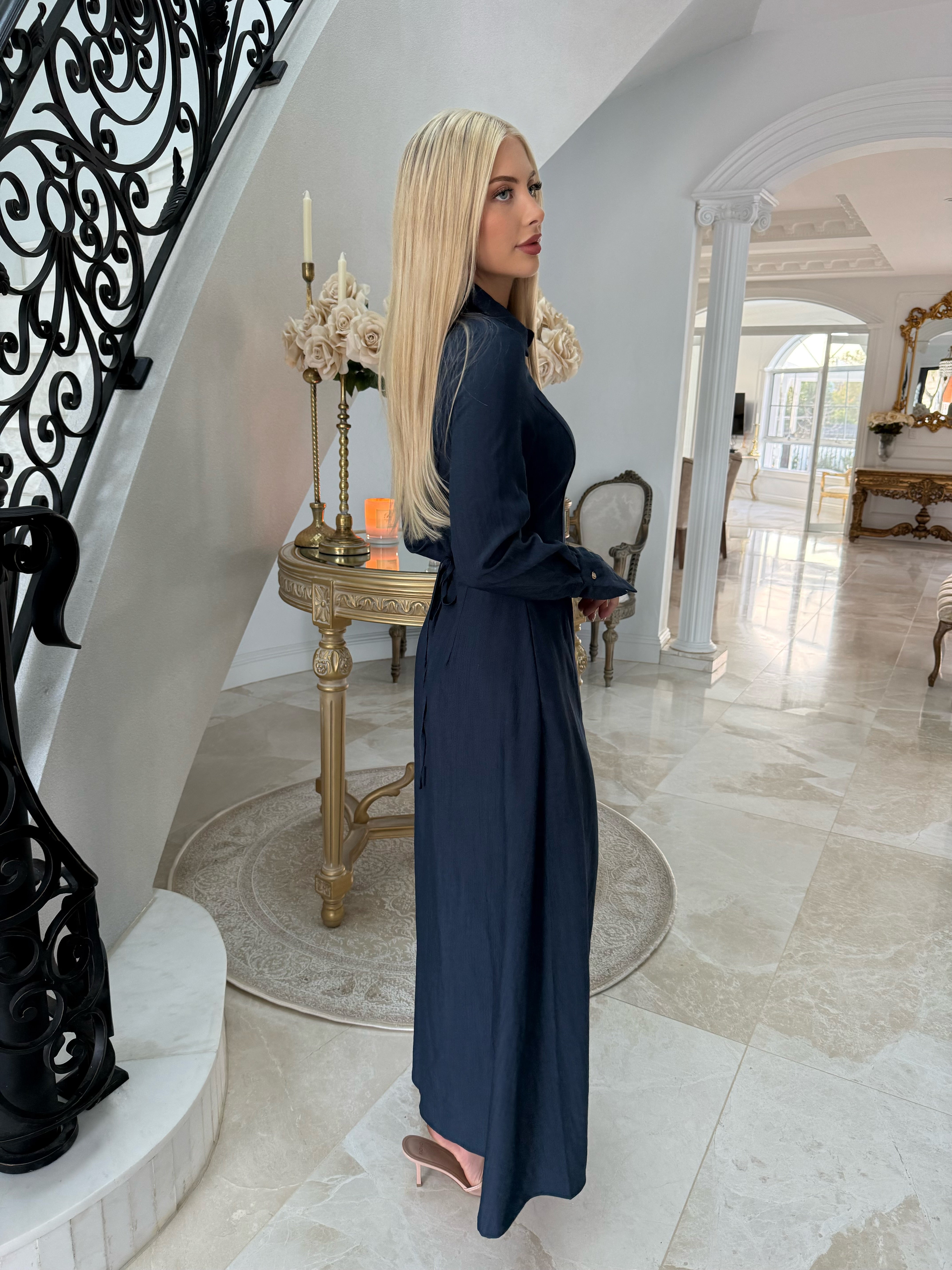 Button Down Maxi