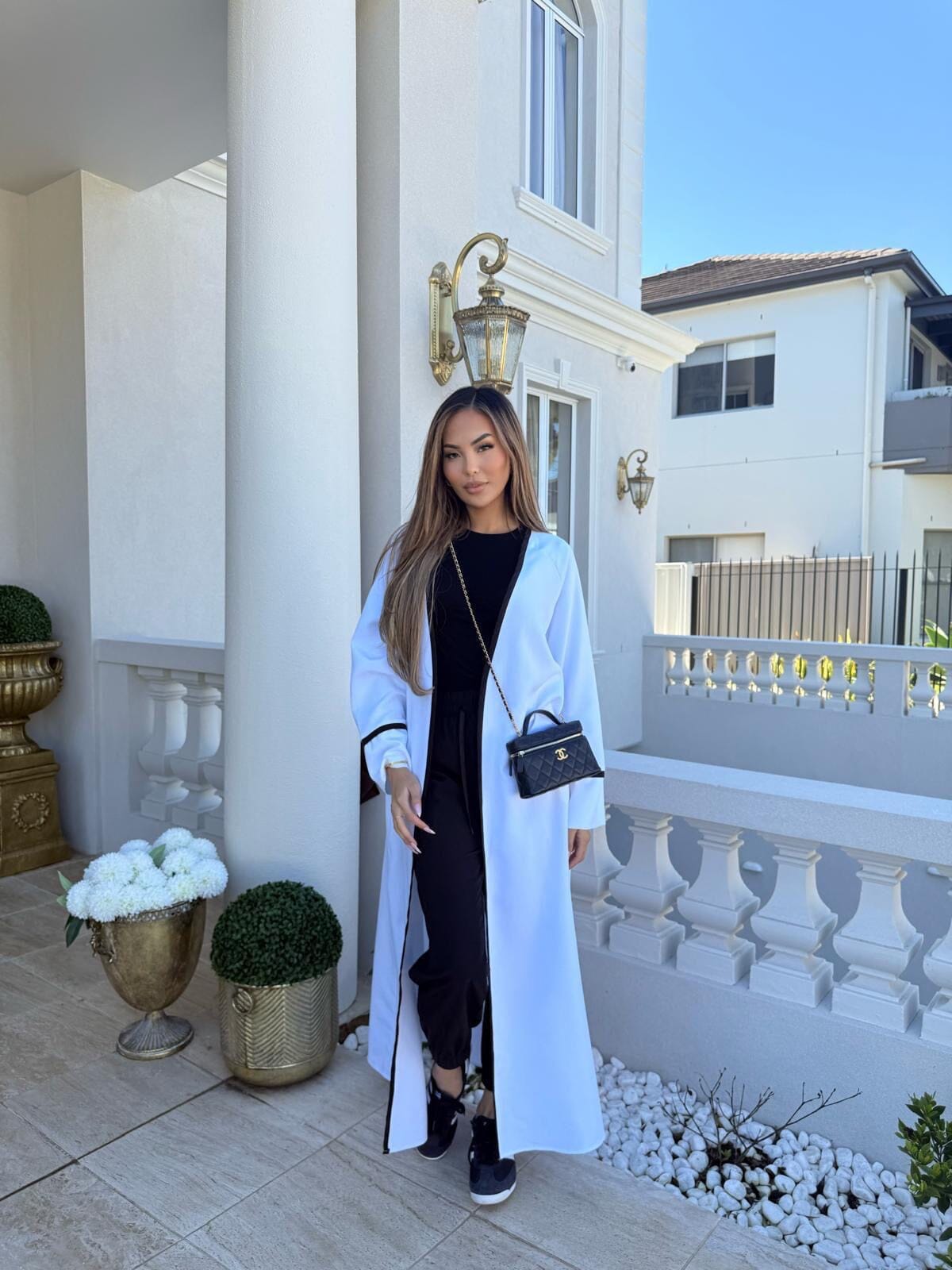 Trimmed Abaya