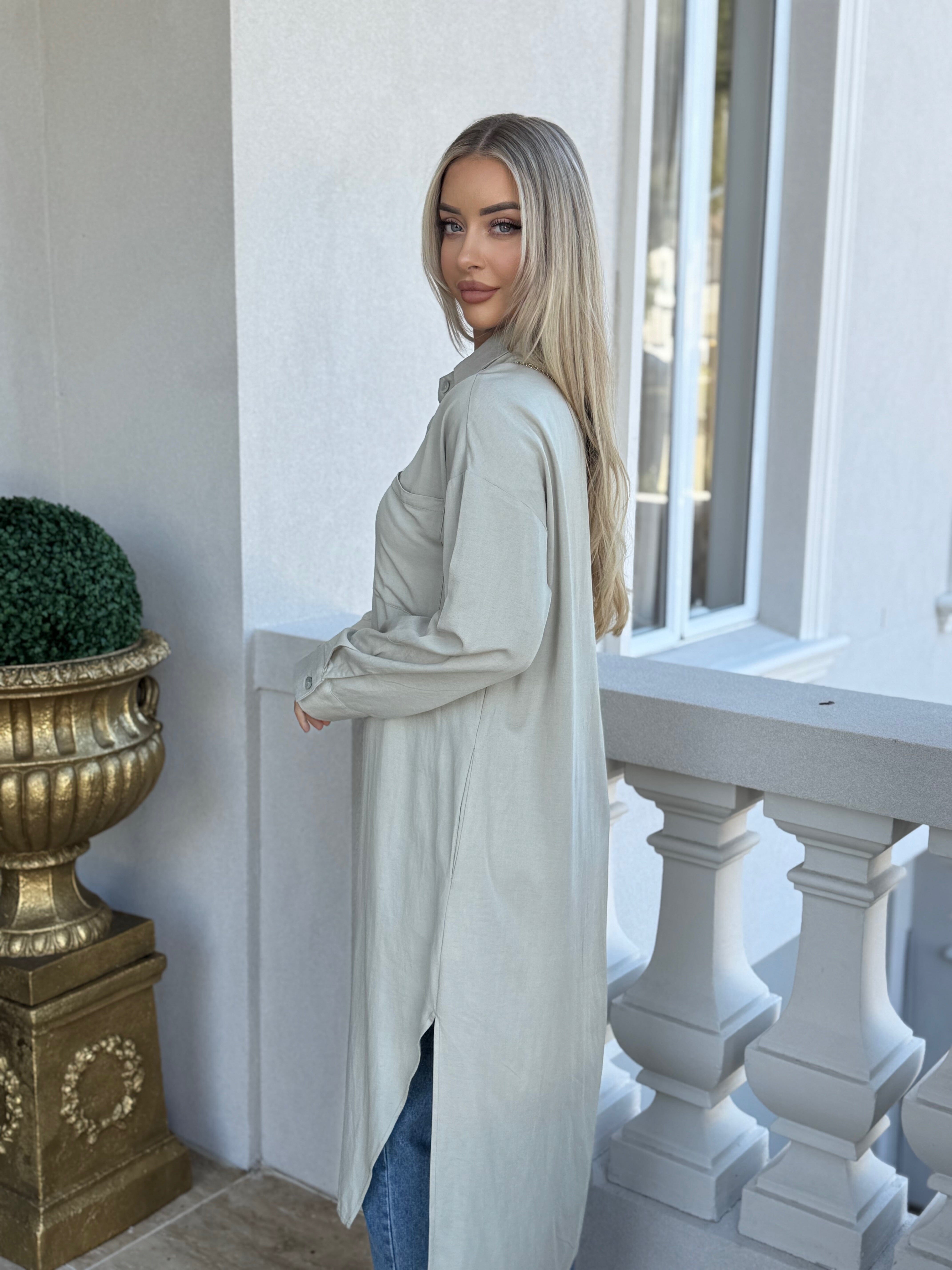 Linen Shacket