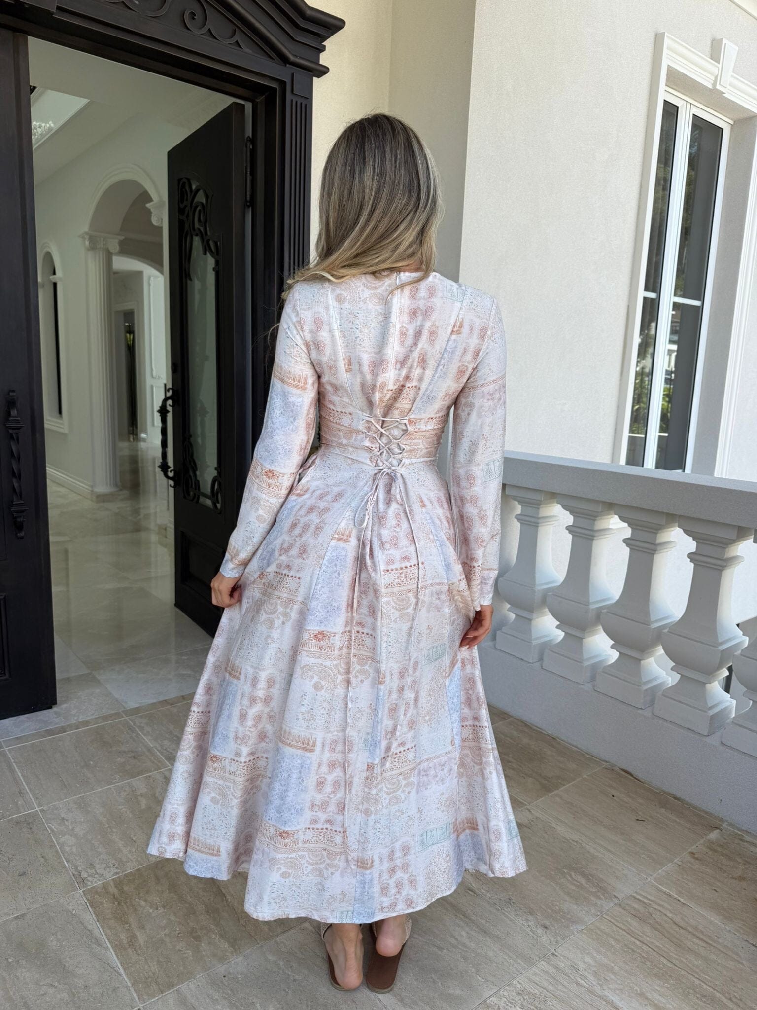 Lina Tie Back Dress