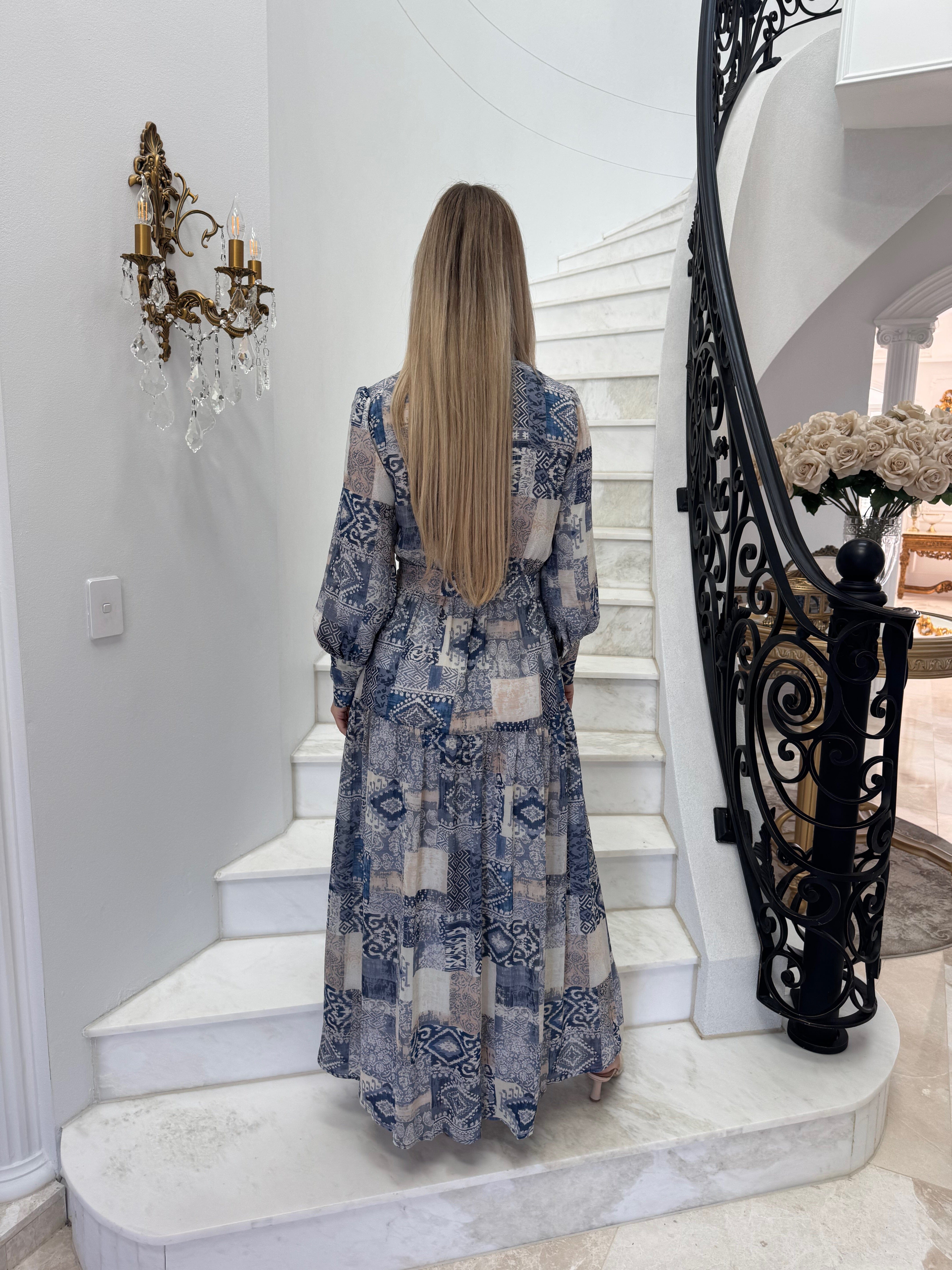 Anna Printed Dress