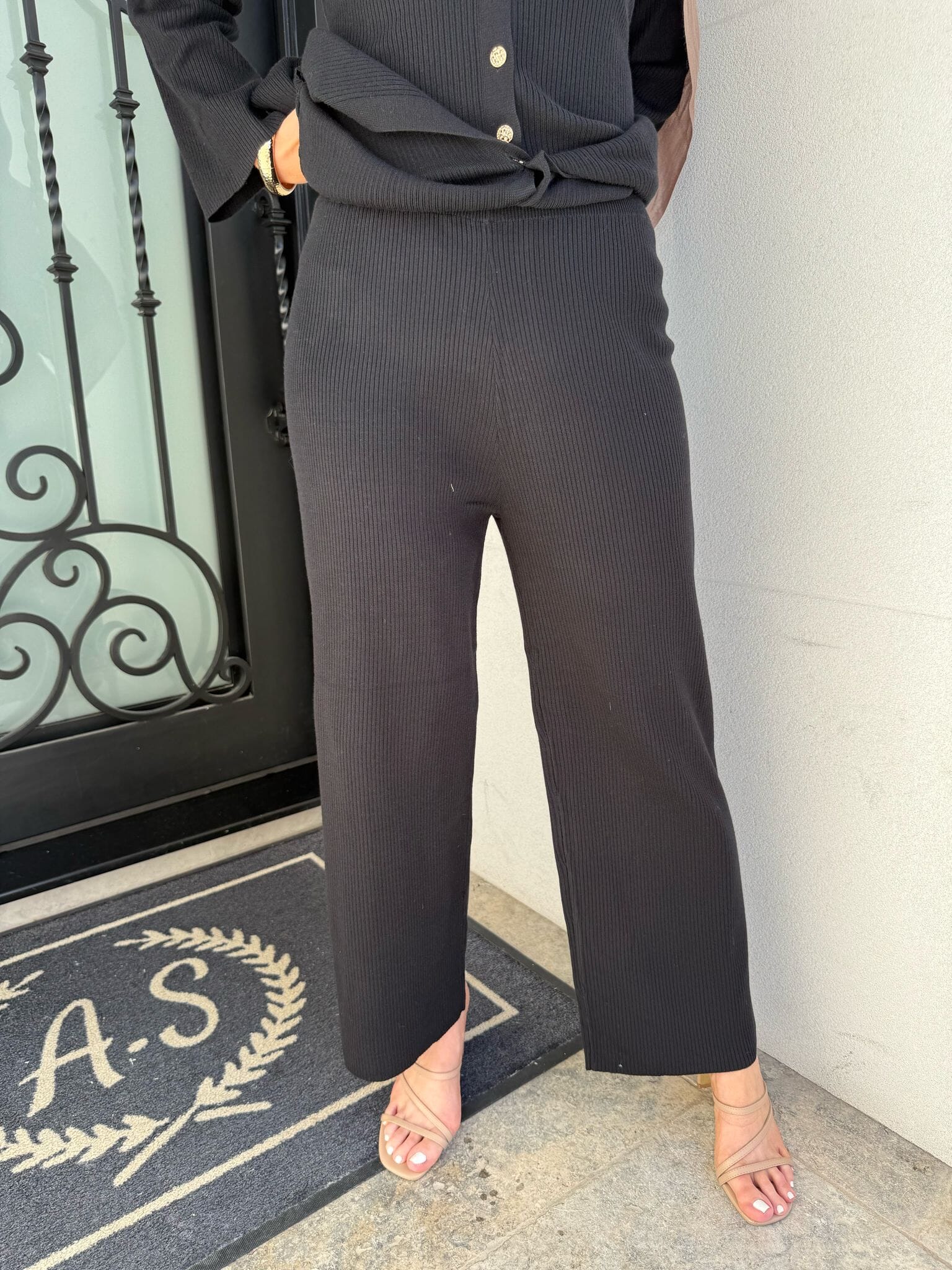 Knit Pants Set