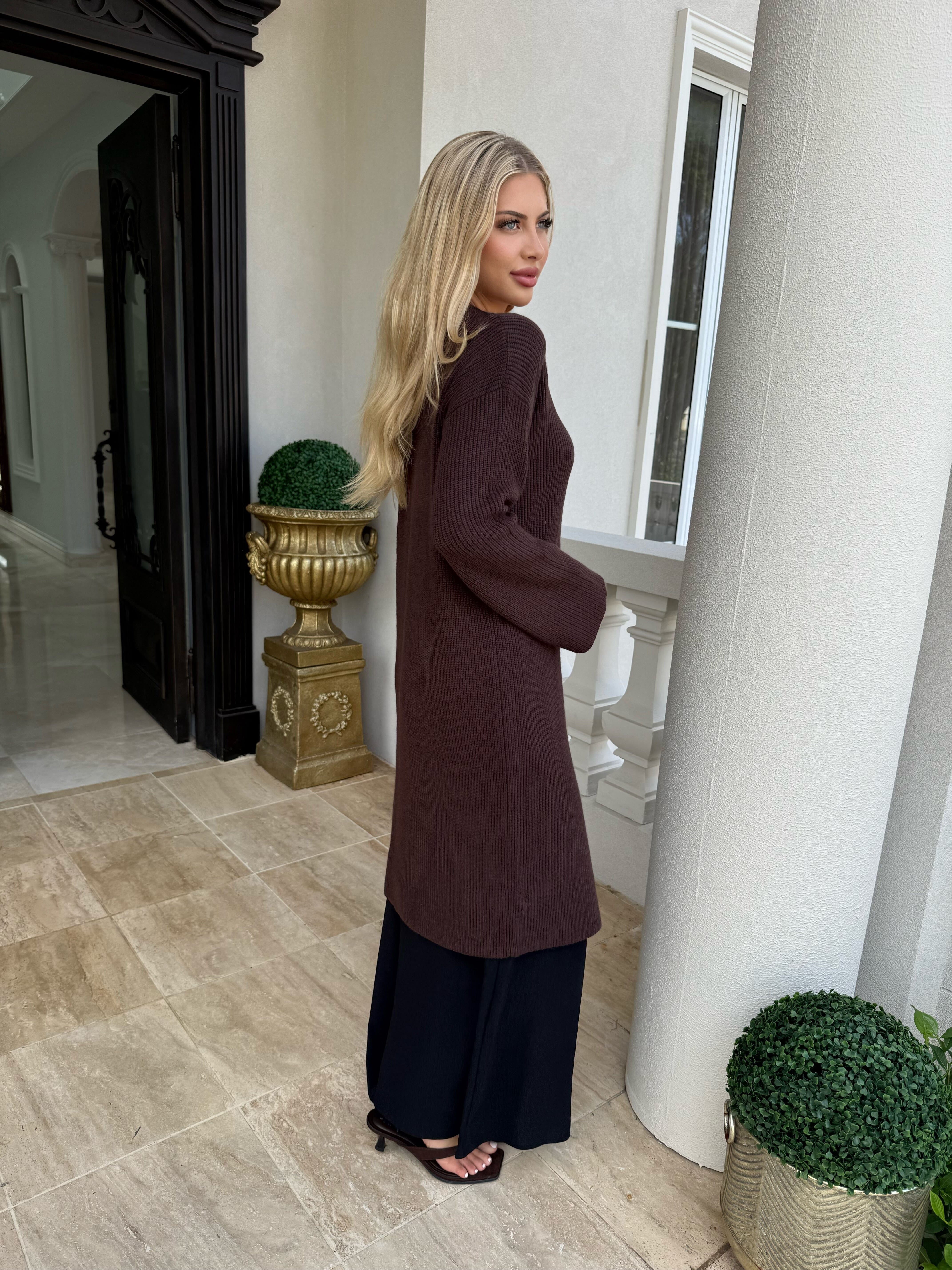 Knit Split Tunic