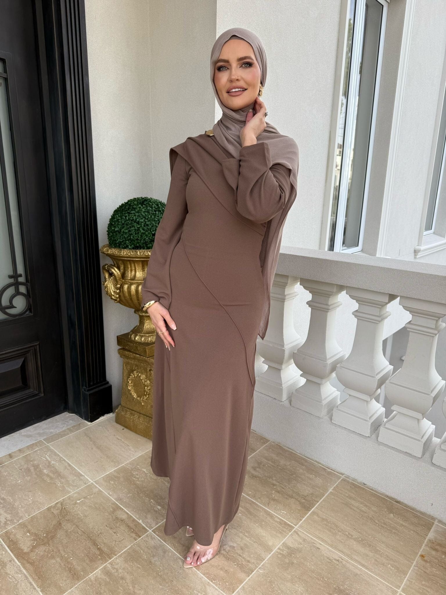Hena Drape Dress