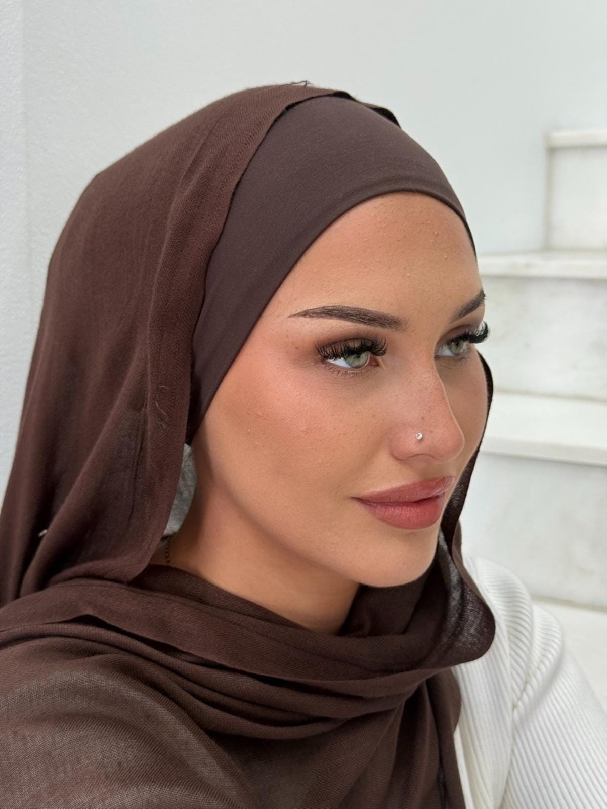 Chocolate Hijab Set