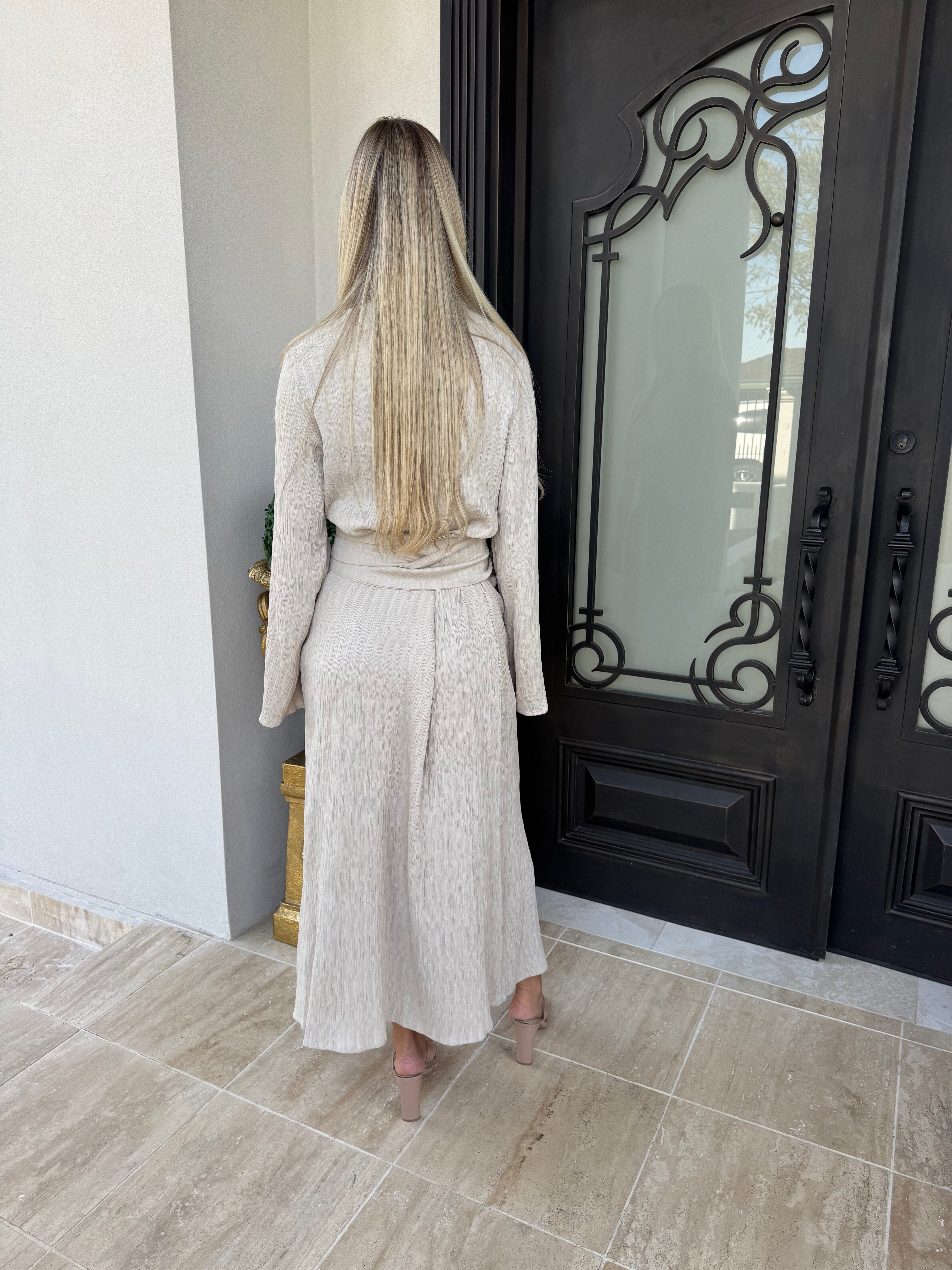 Crepe Maxi Length
