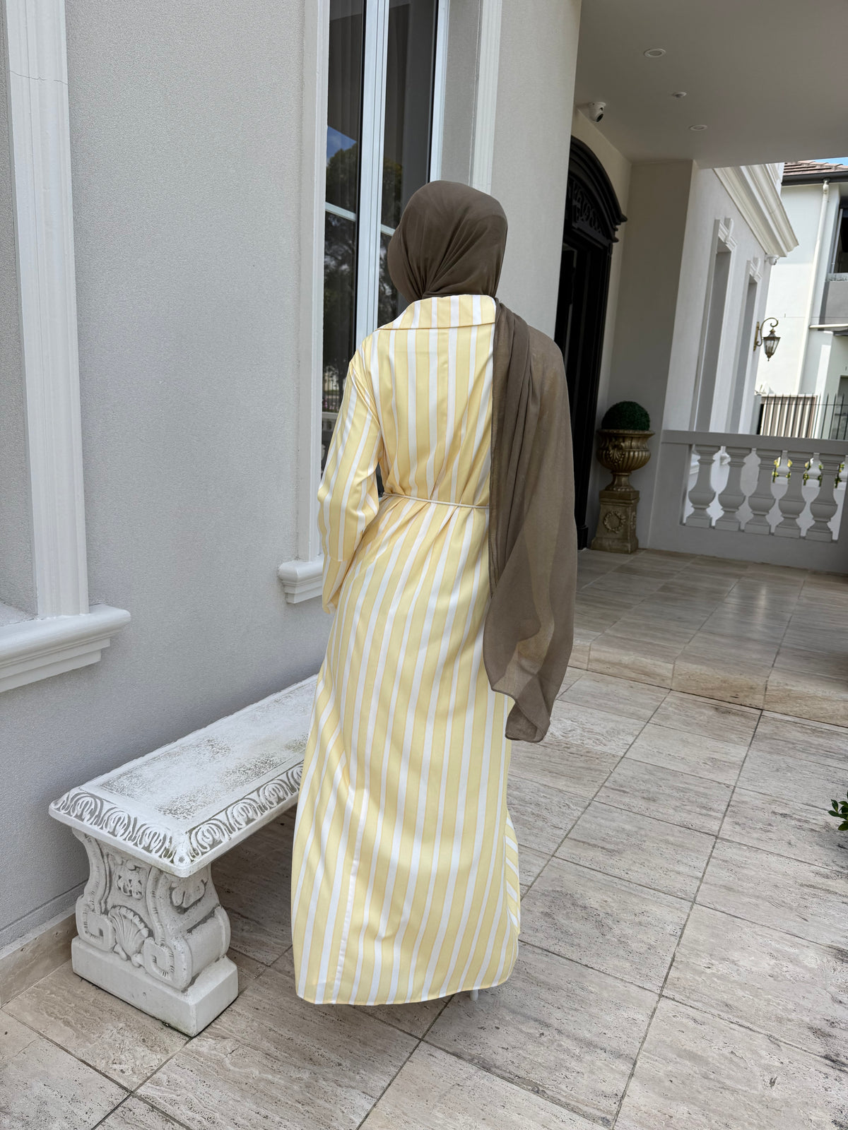 Stripe Maxi Dress
