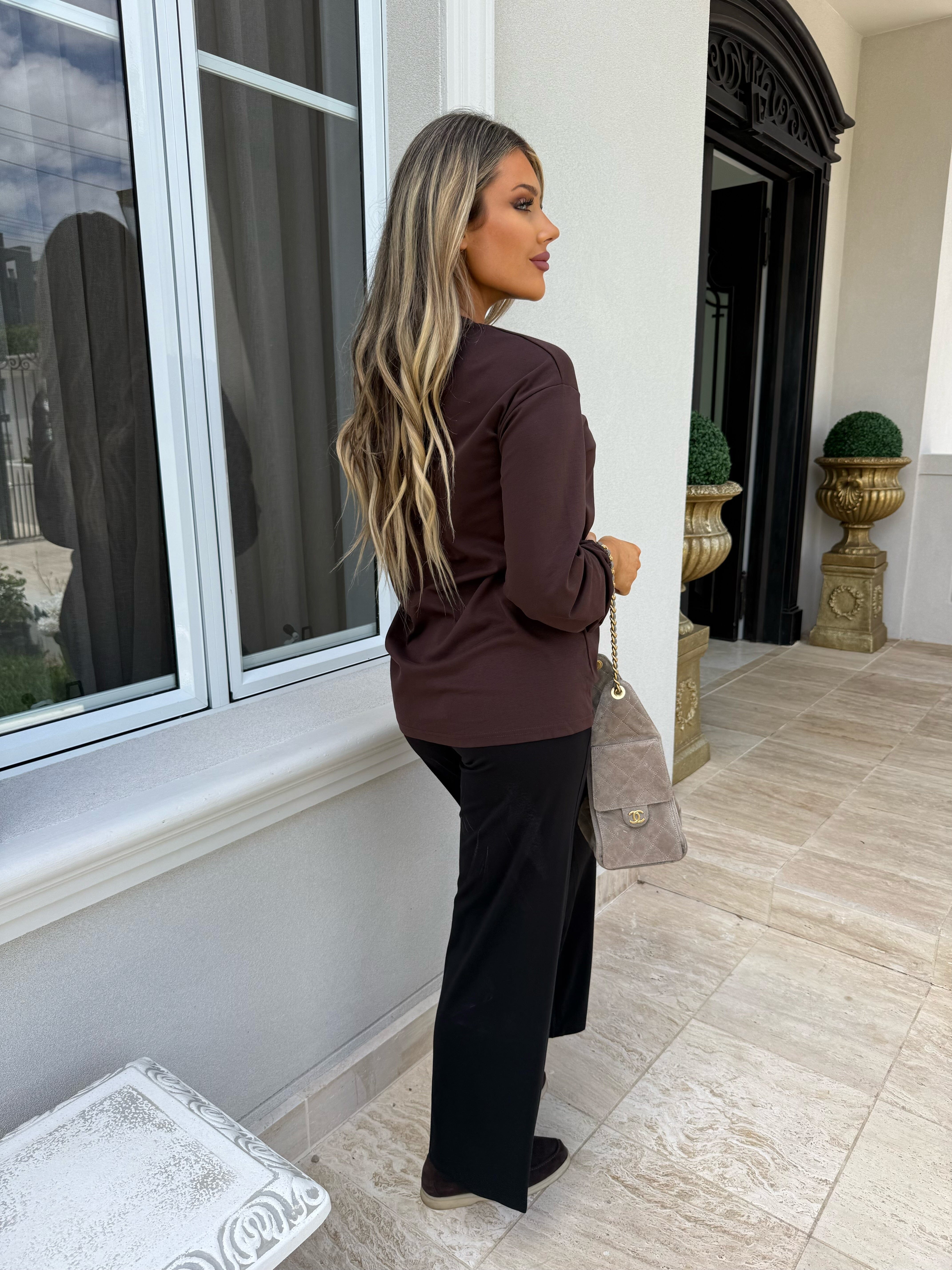 Long Sleeve Knot Tee