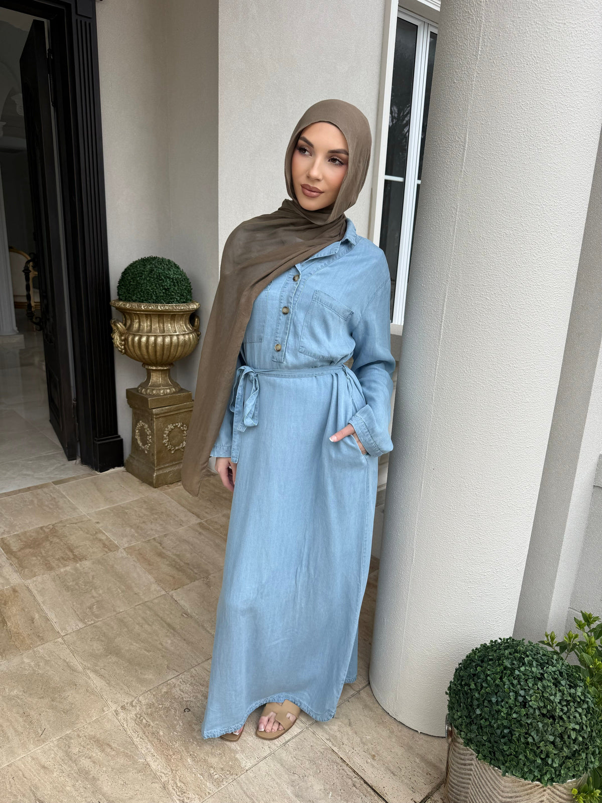Denim Maxi