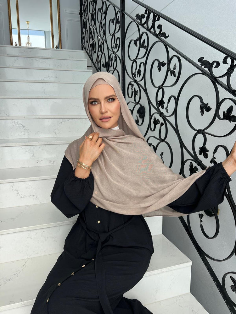 Mocha Hijab Set