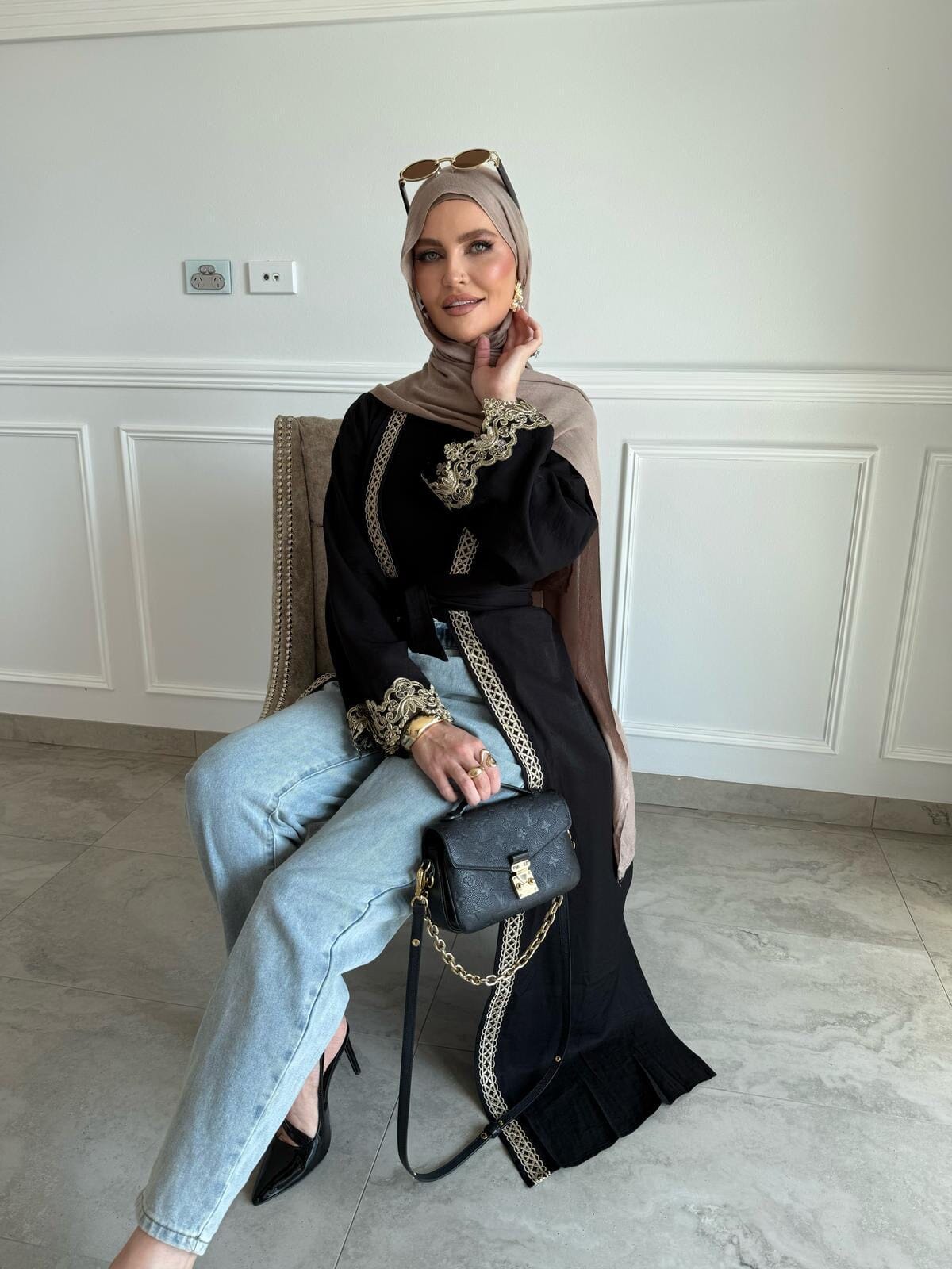 Lace Abaya