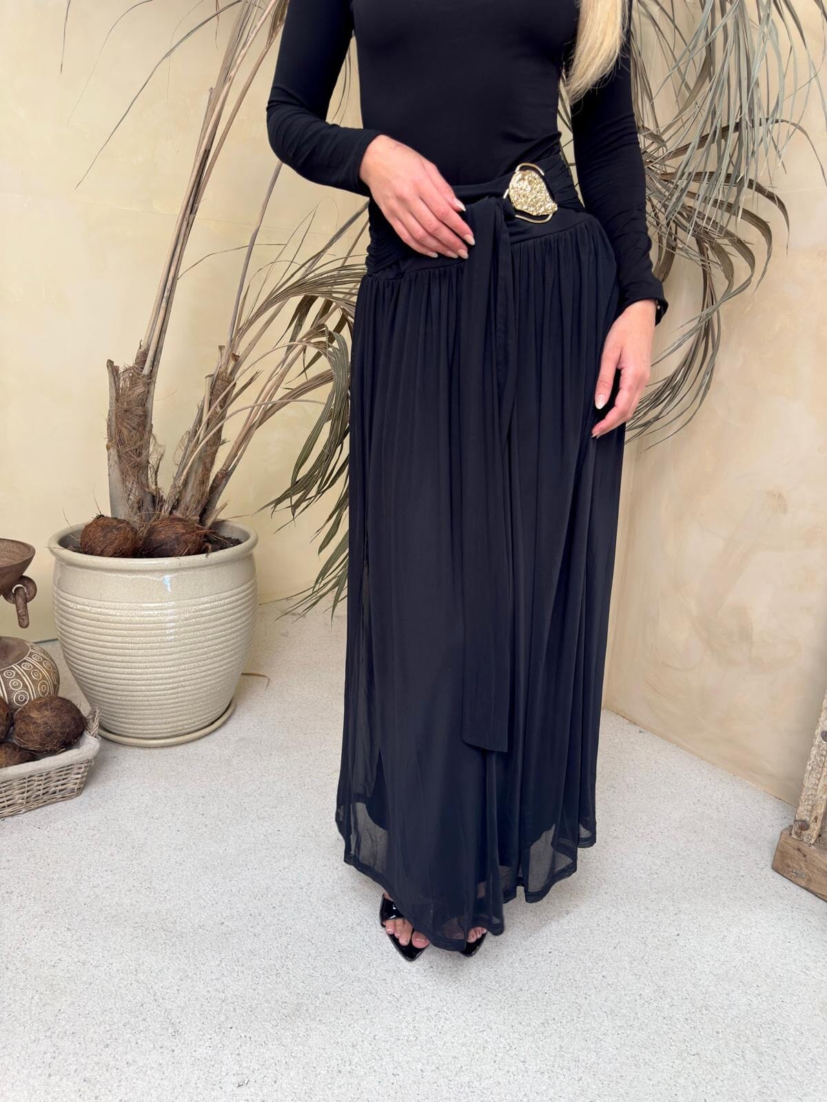 Layali Mesh Skirt
