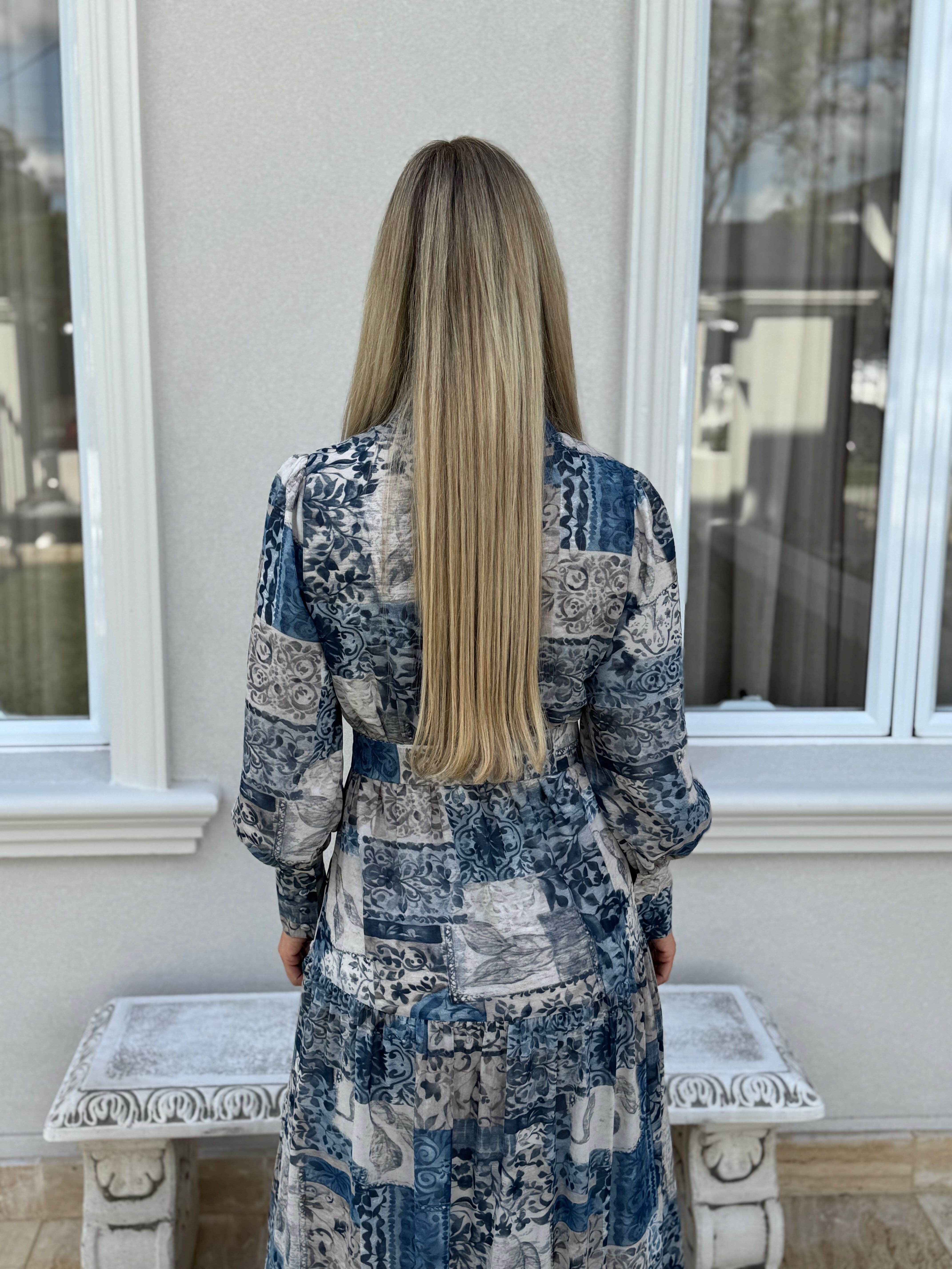 Lina Printed Dress